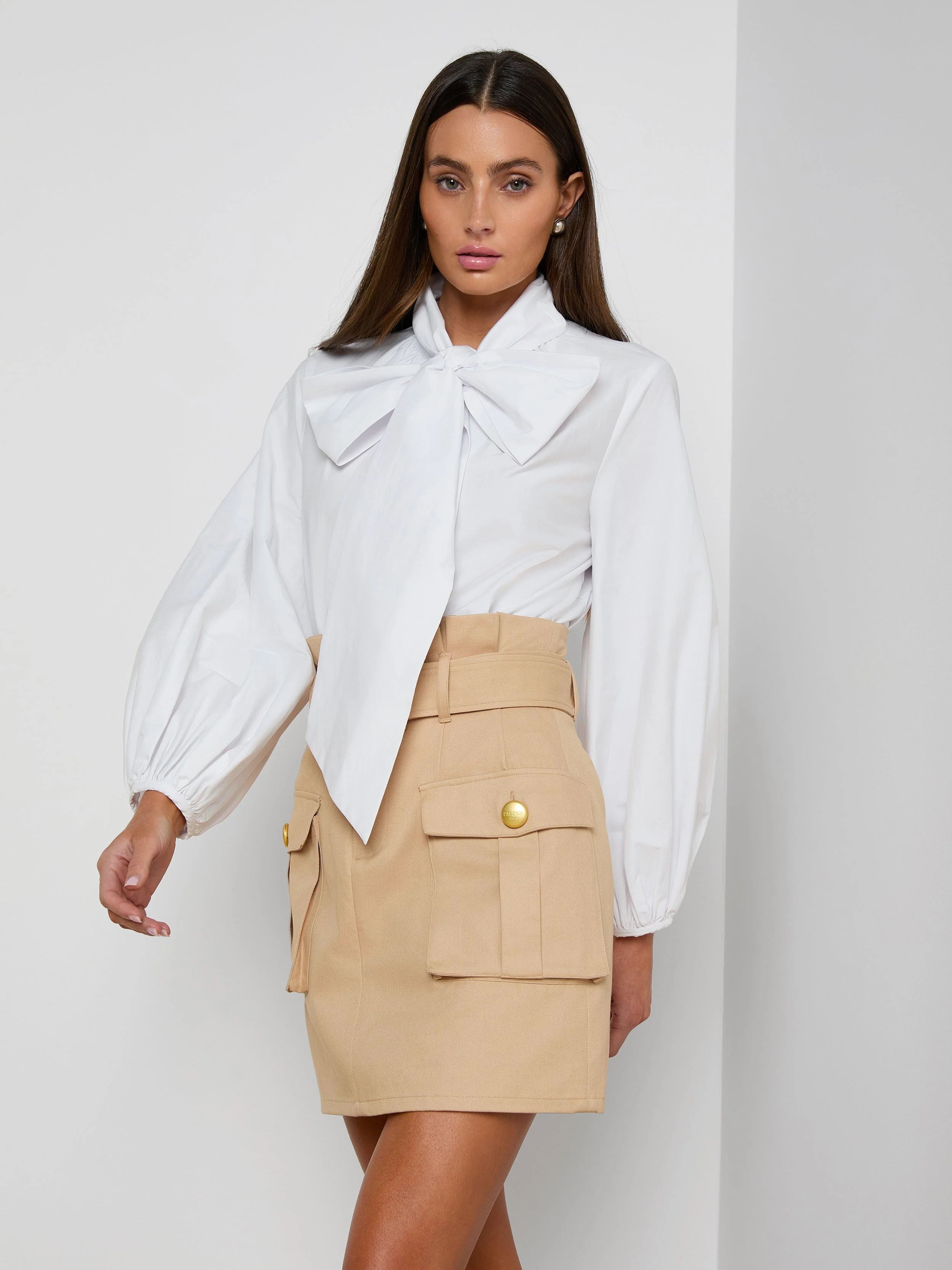 L'AGENCE - Deon Tie - Neck Blouse - Image 6