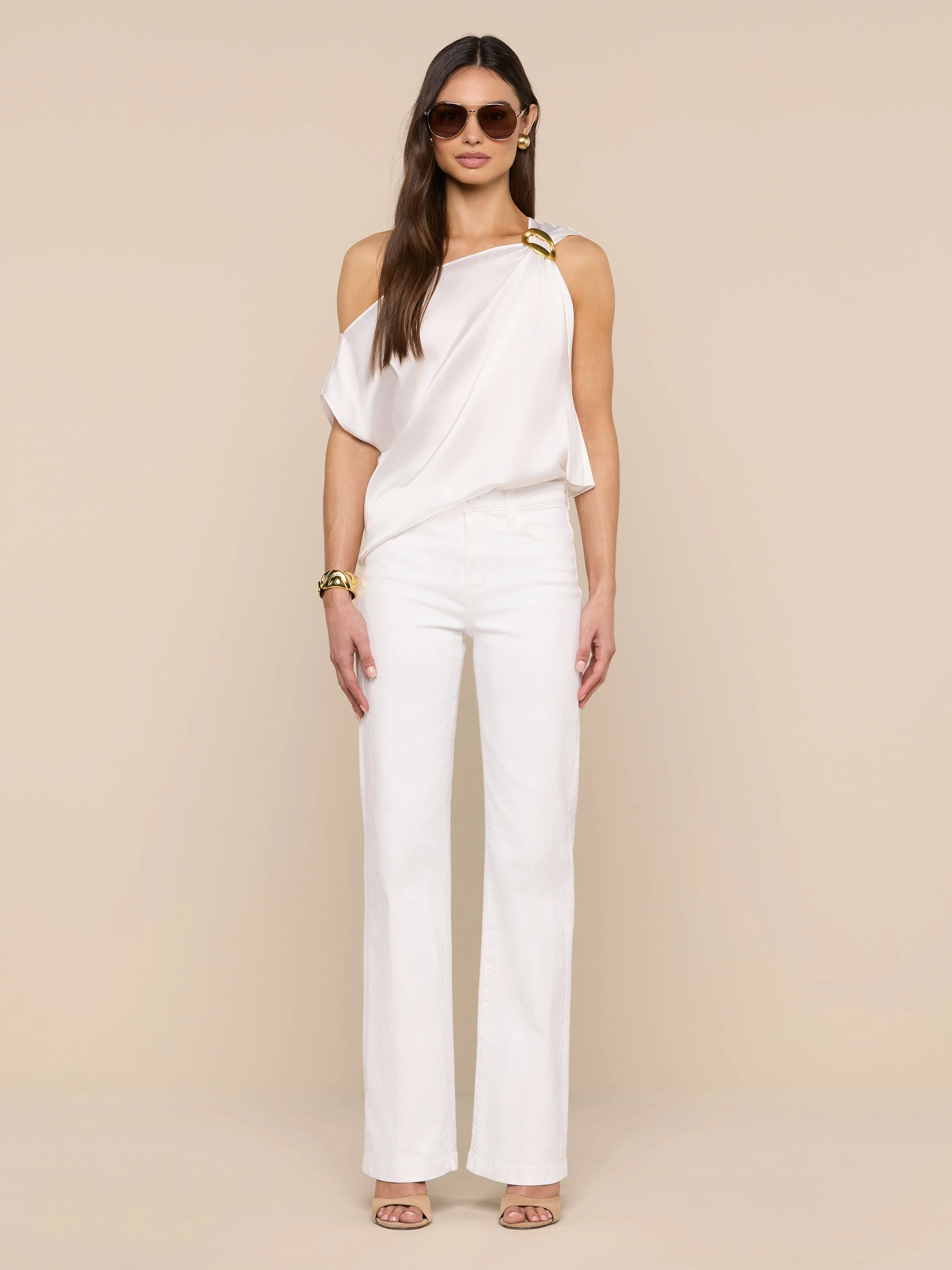 L'AGENCE - Driselle Scarf Top - Image 4