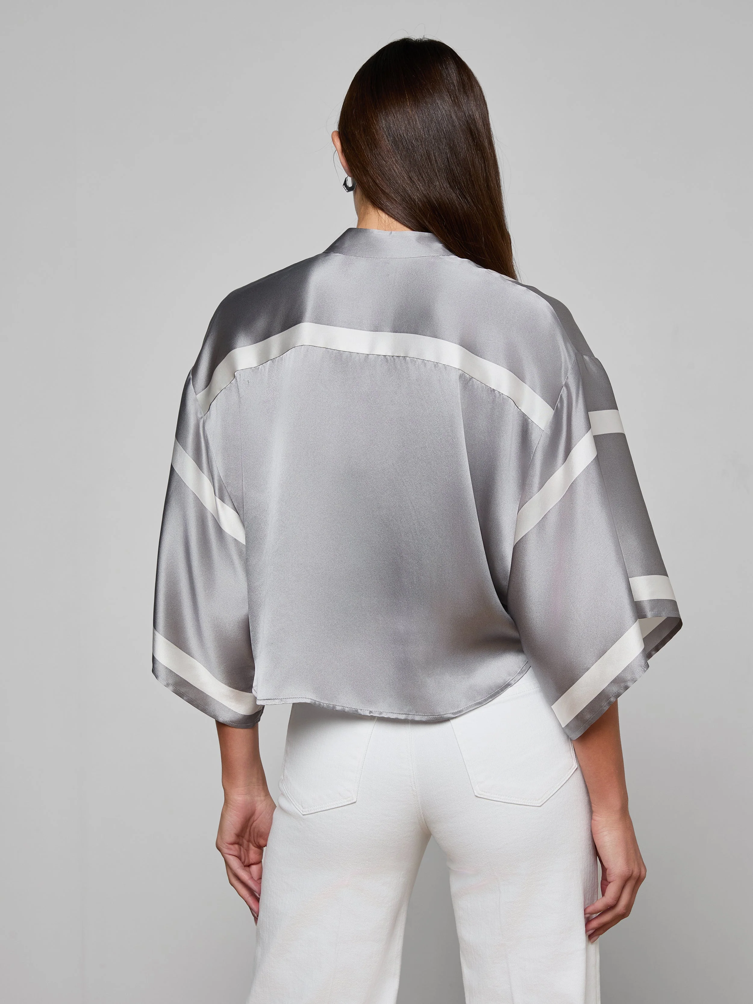L'AGENCE - Dru Silk Blouse - Image 4
