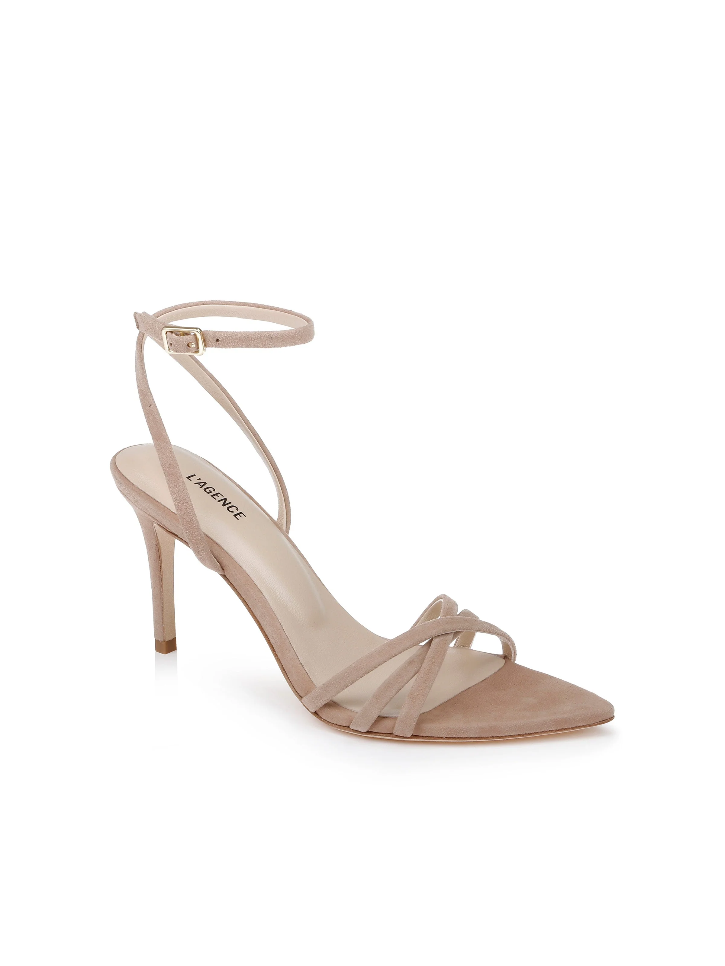 L'AGENCE - Dua Suede Sandal - Image 2