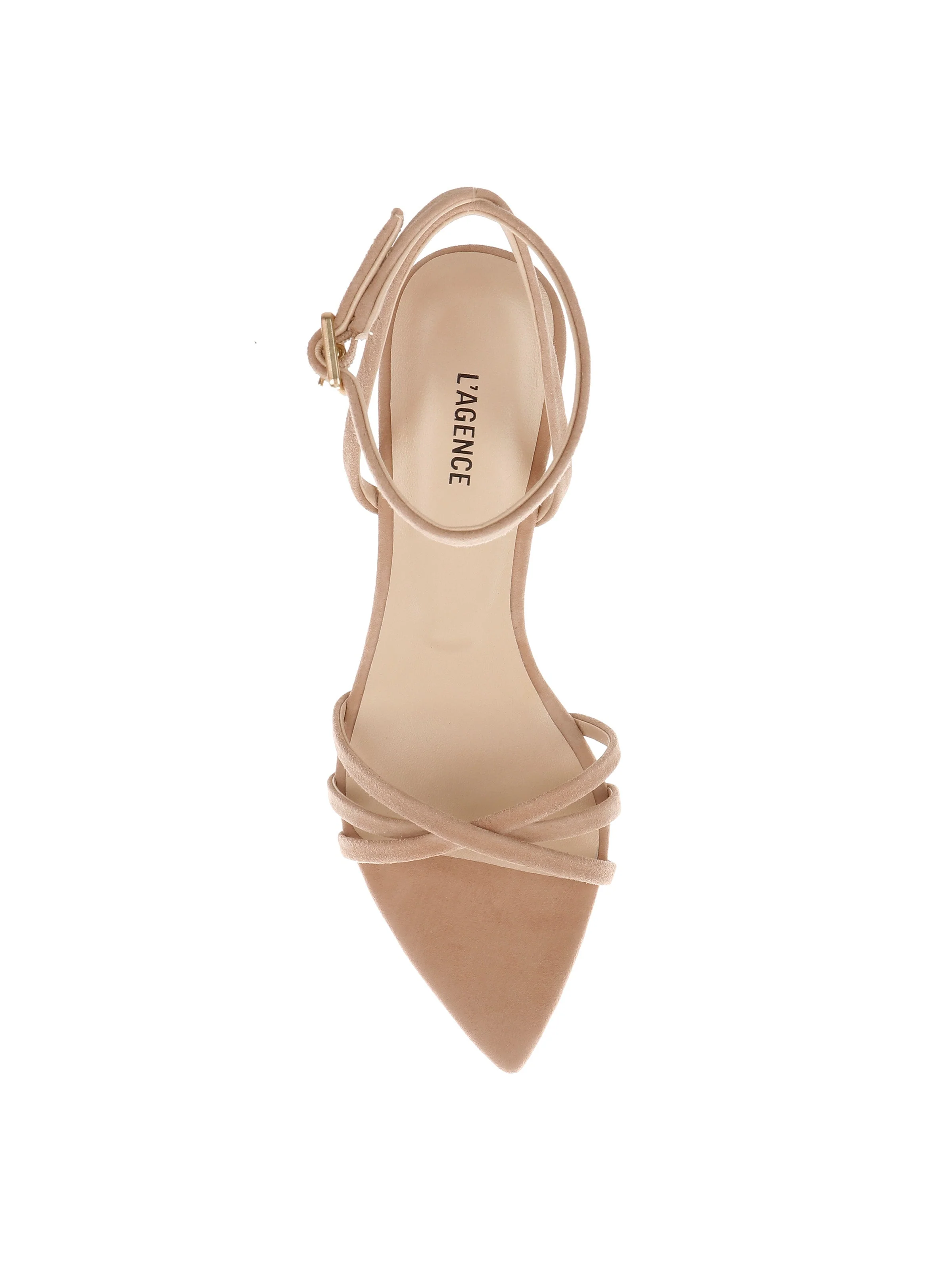 L'AGENCE - Dua Suede Sandal - Image 5