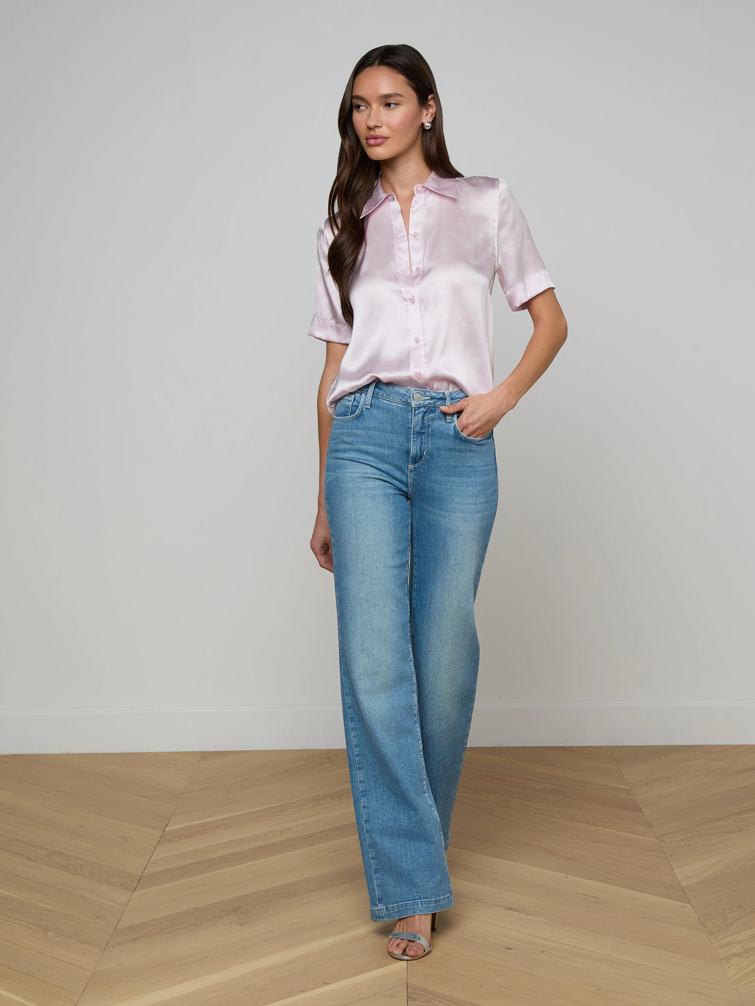 L'AGENCE - Ellah Silk Blouse - Image 4