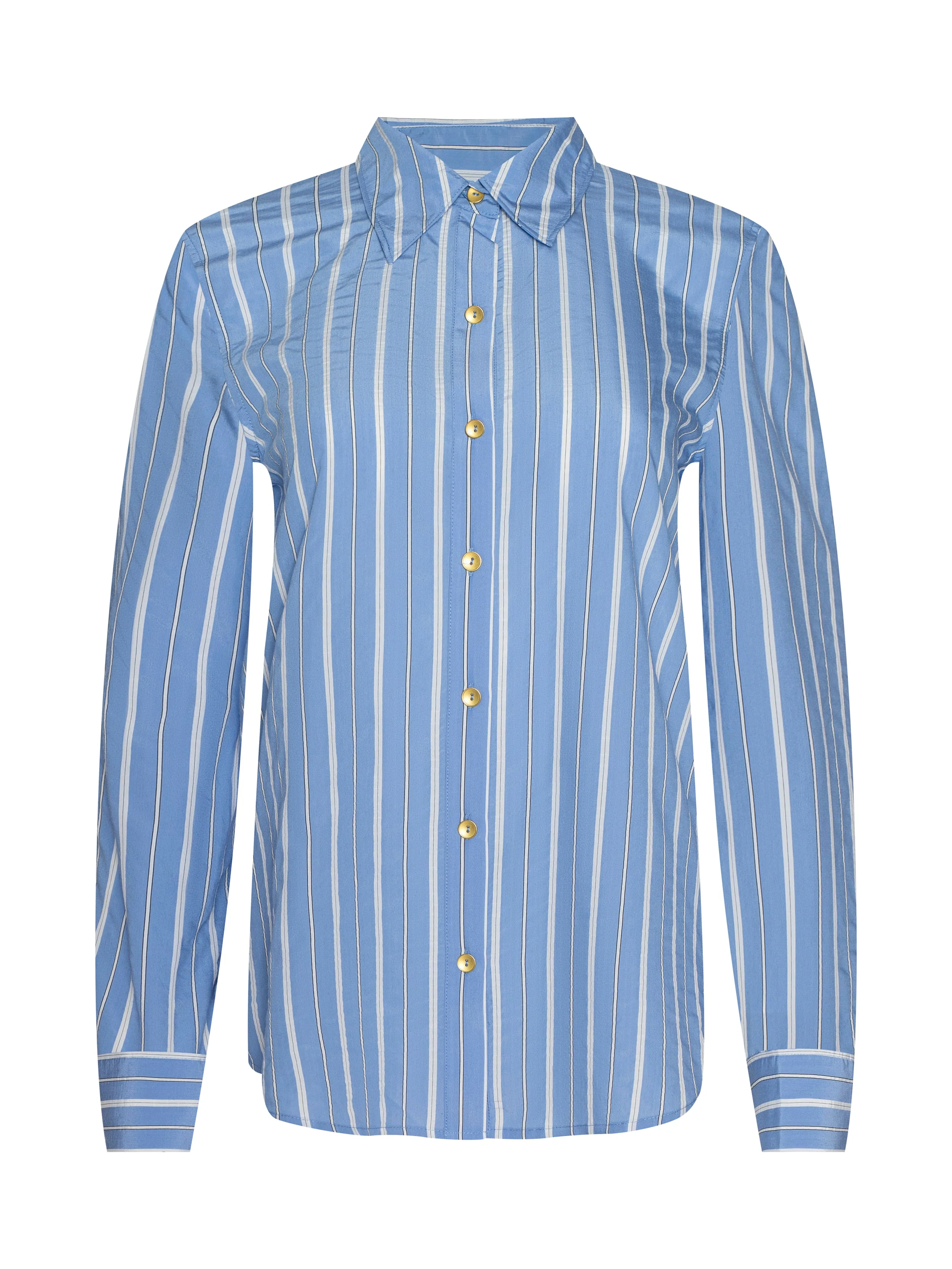 L'AGENCE - Ellery Poplin Shirt - Image 8
