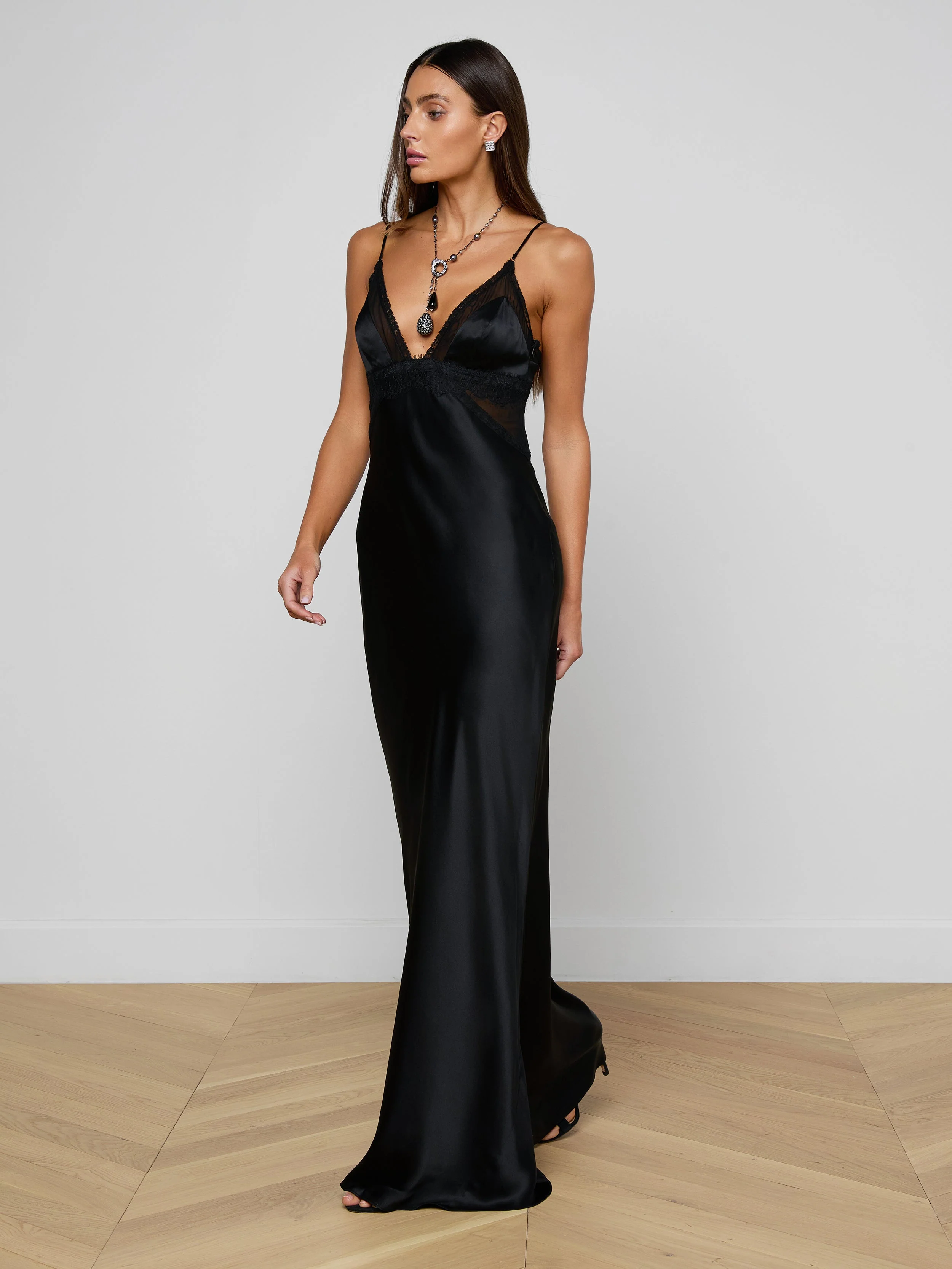 L'AGENCE - Elsa Silk Gown - Image 2