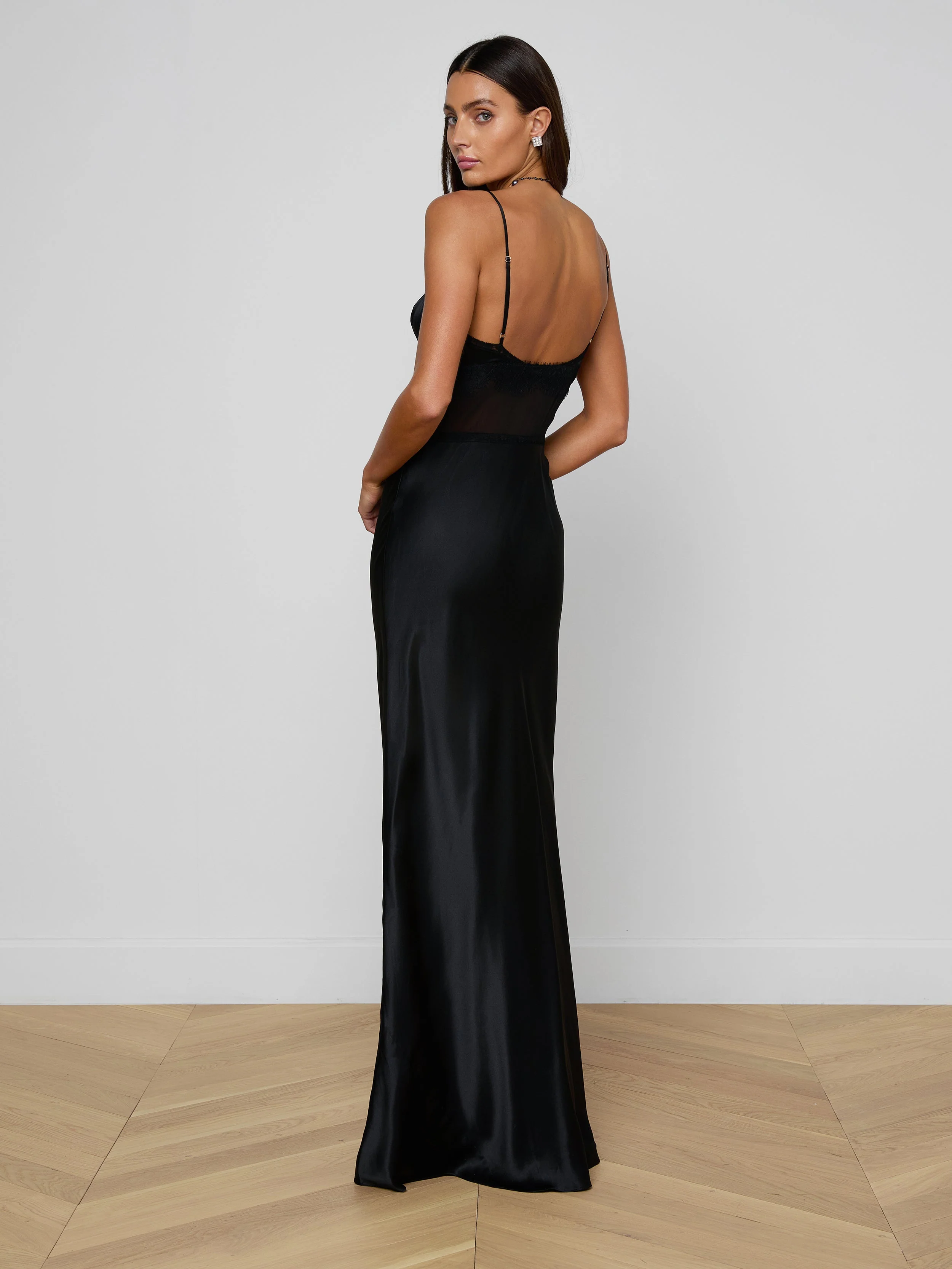 L'AGENCE - Elsa Silk Gown - Image 3