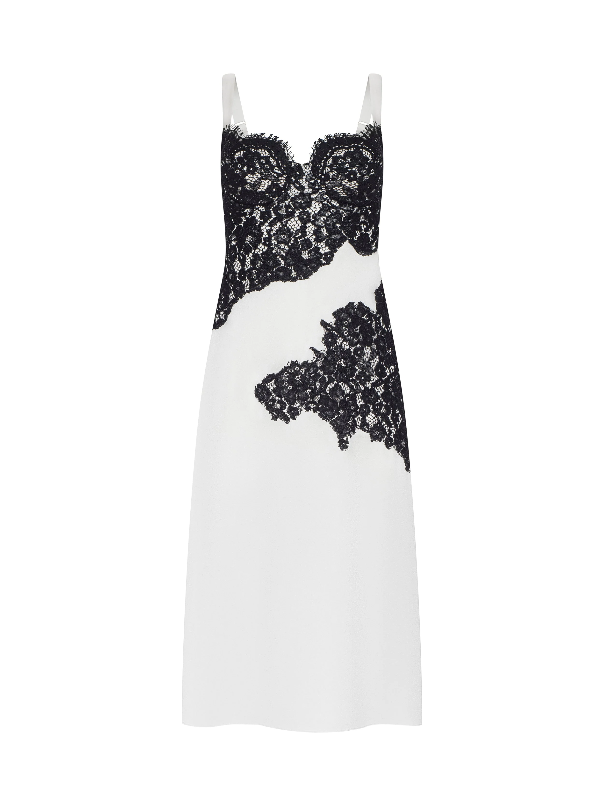 L'AGENCE - Fenna Silk Lace Dress - Image 7