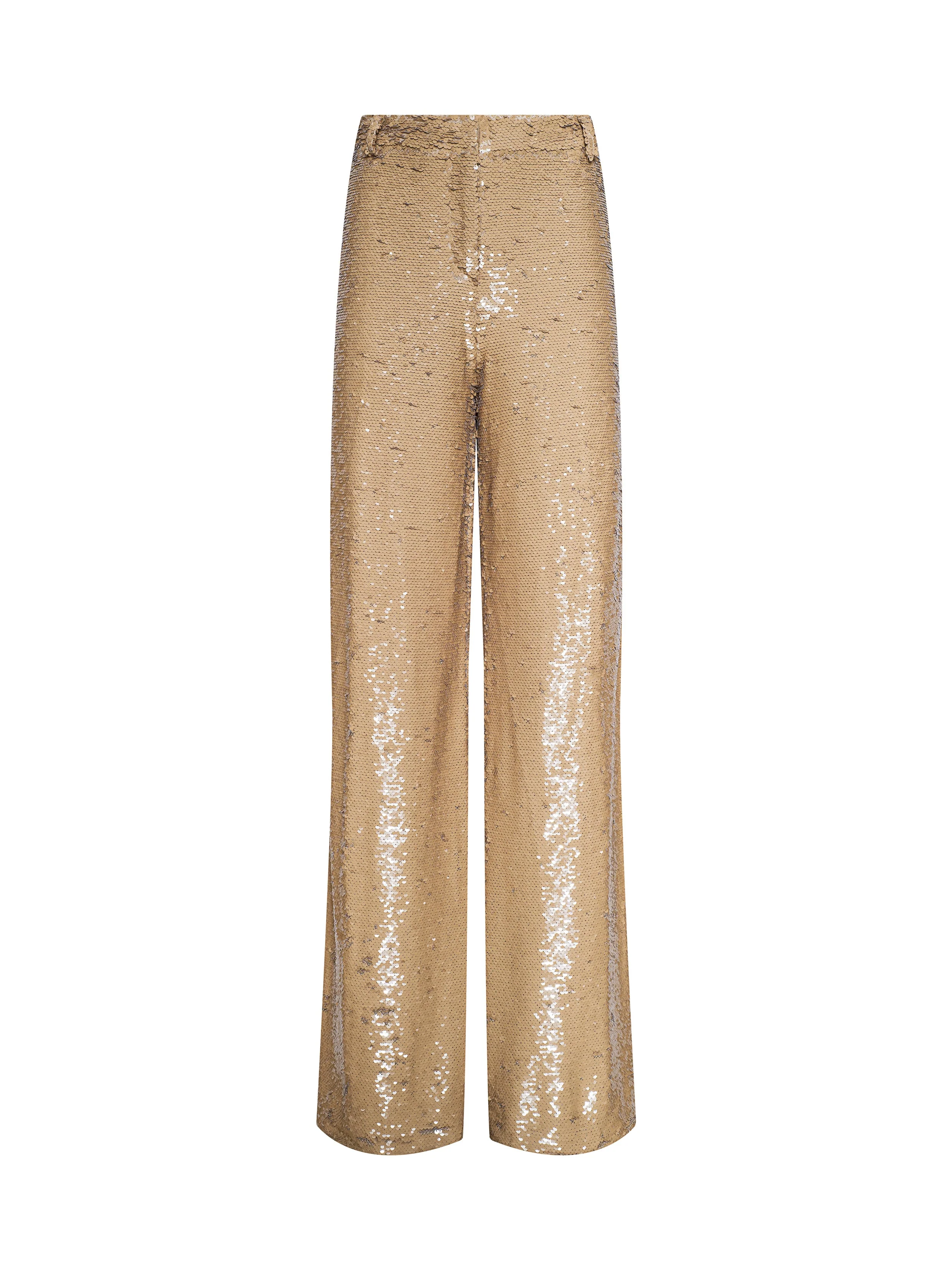 L'AGENCE - Gavin Sequin Wide - Leg Pant - Image 6