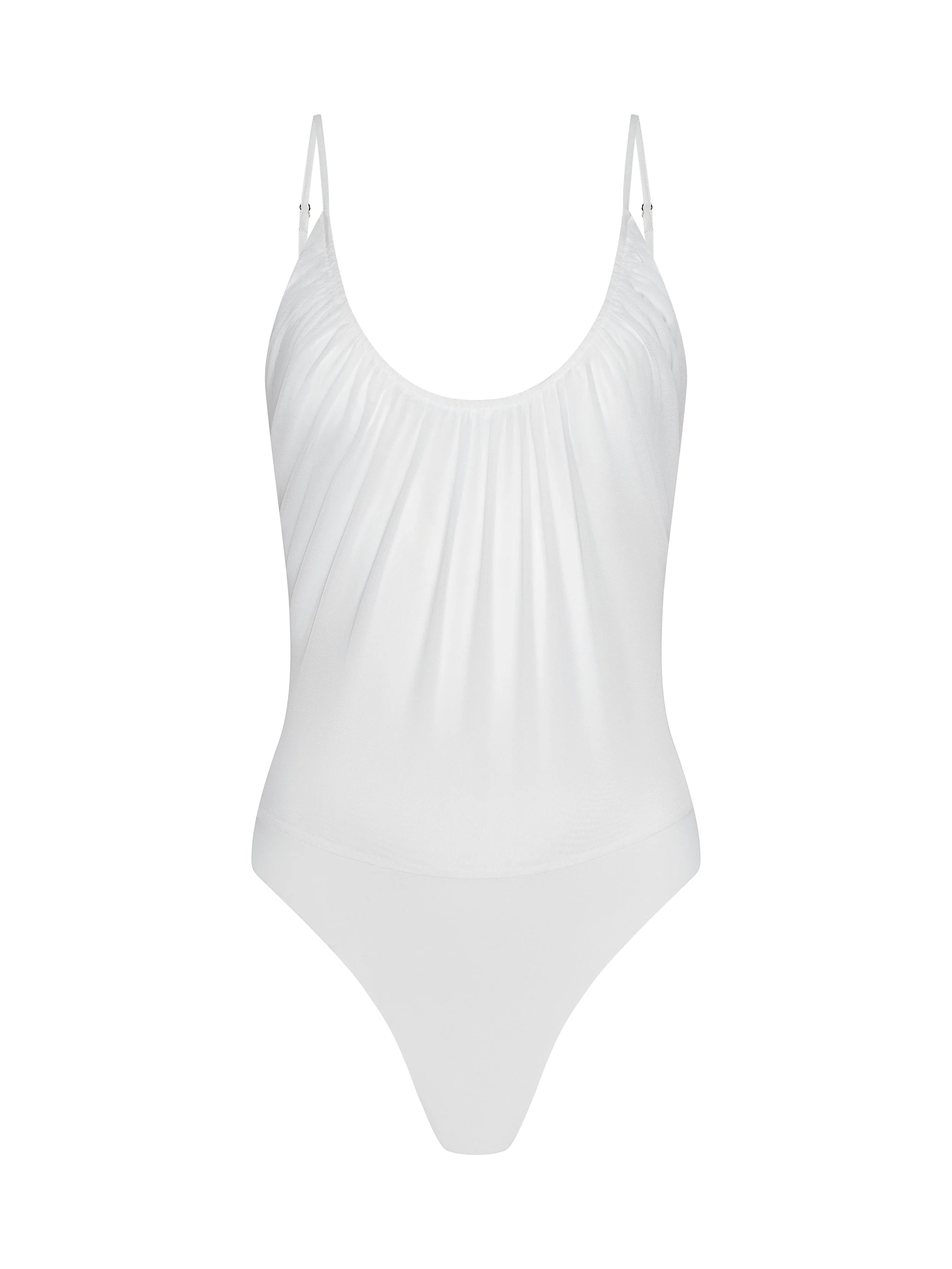 L'AGENCE - Gelina Ruched Bodysuit - Image 6