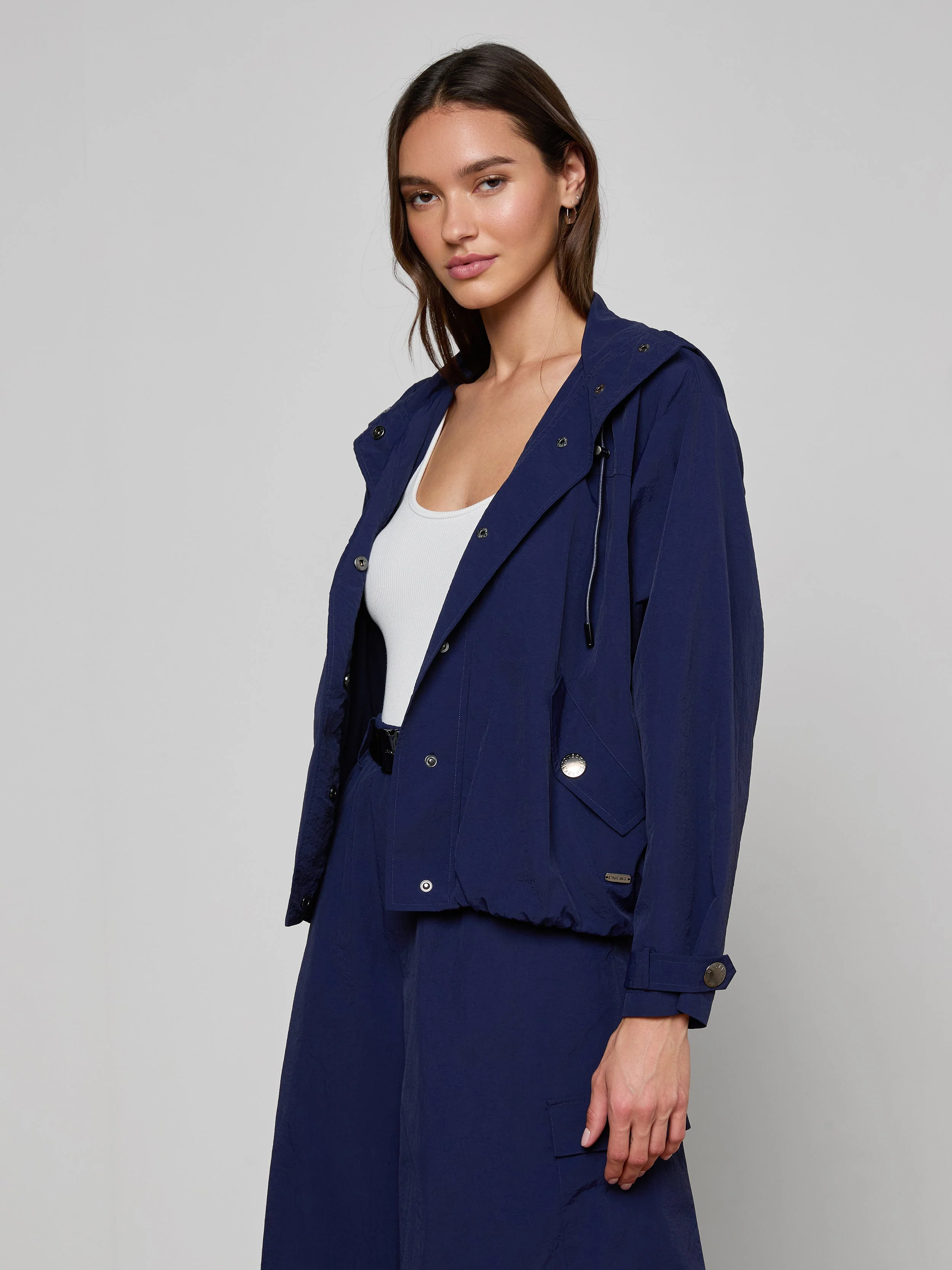 L'AGENCE - Geovana Hooded Windbreaker - Image 2