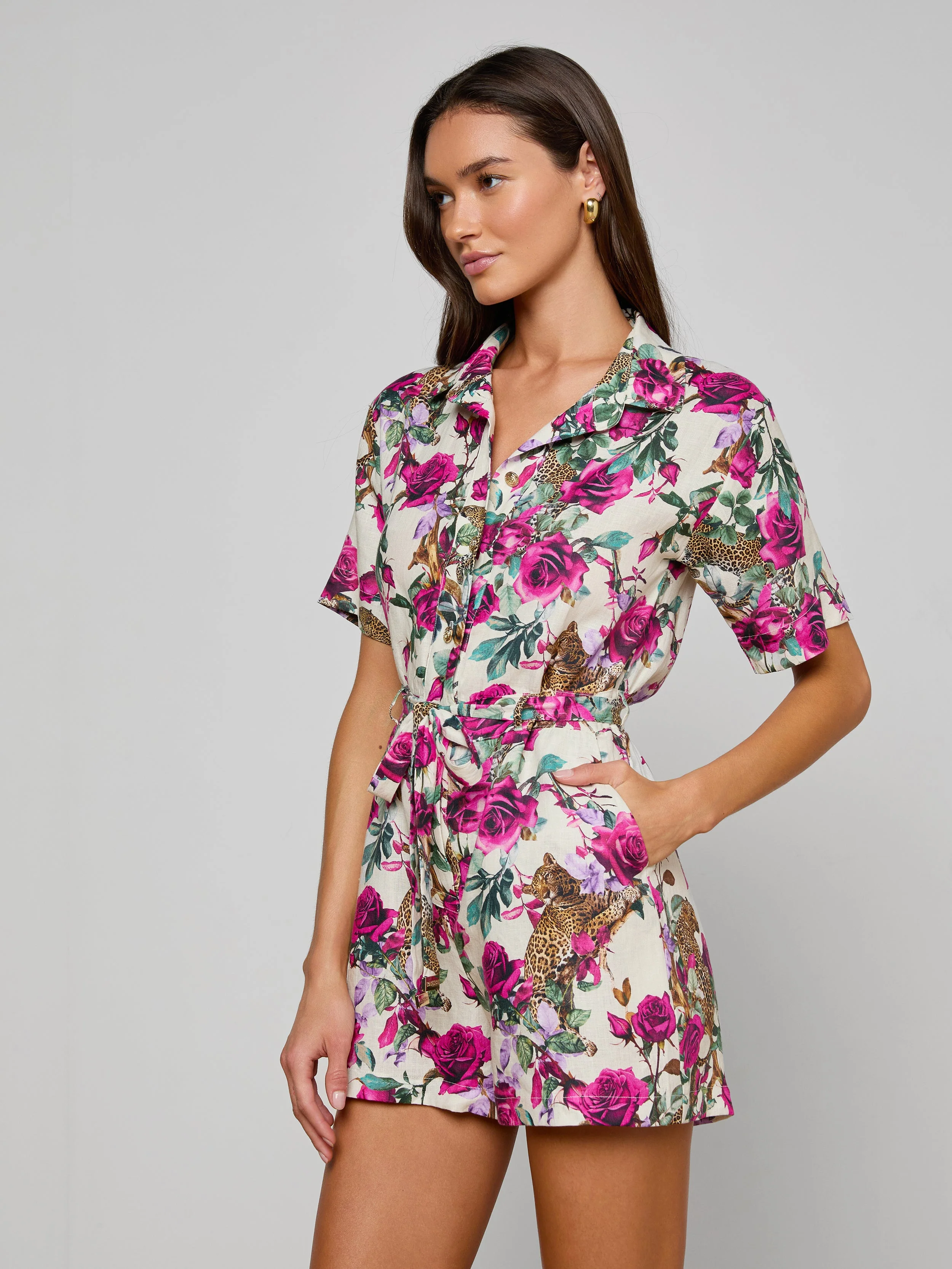 L'AGENCE - Hestia Cover - Up Romper - Image 2