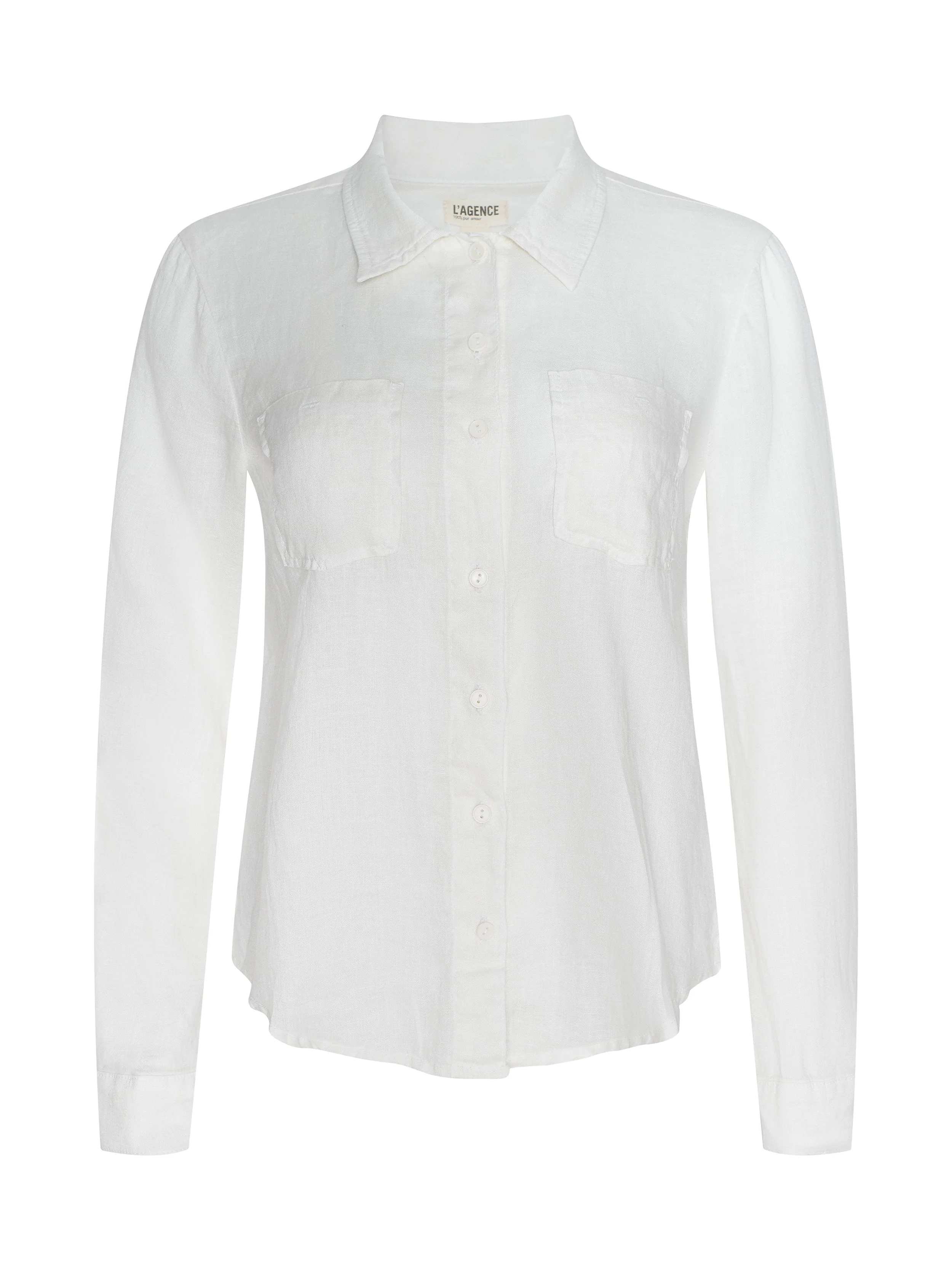 L'AGENCE - Isla Linen Shirt - Image 7