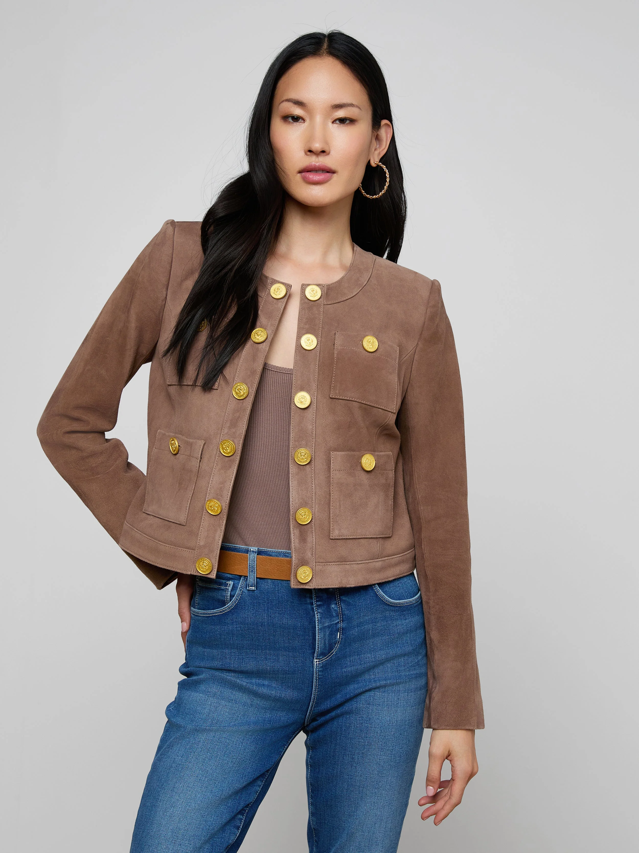 L'AGENCE - Jayde Collarless Jacket