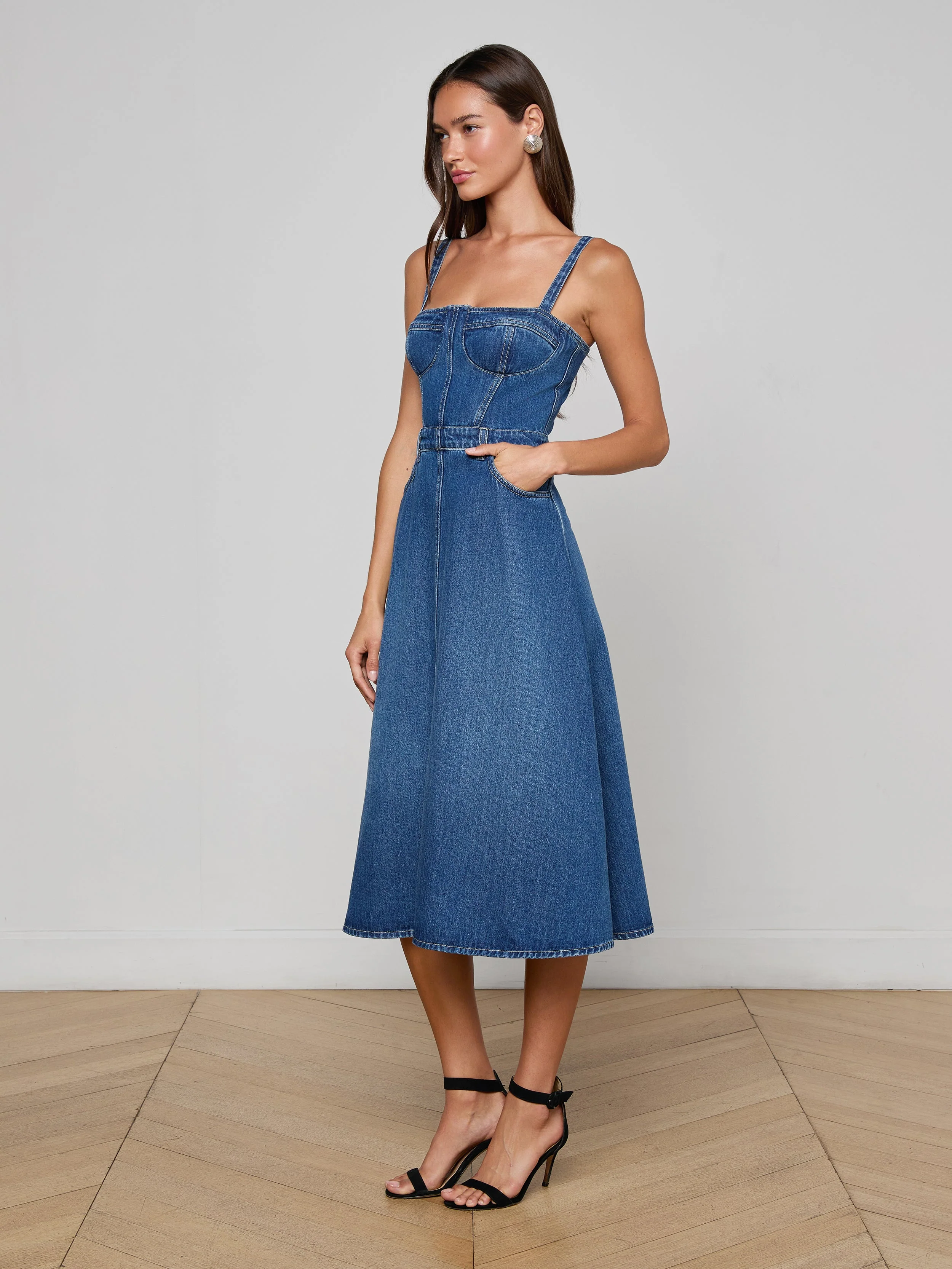 L'AGENCE - Jovie Bustier Dress - Image 2