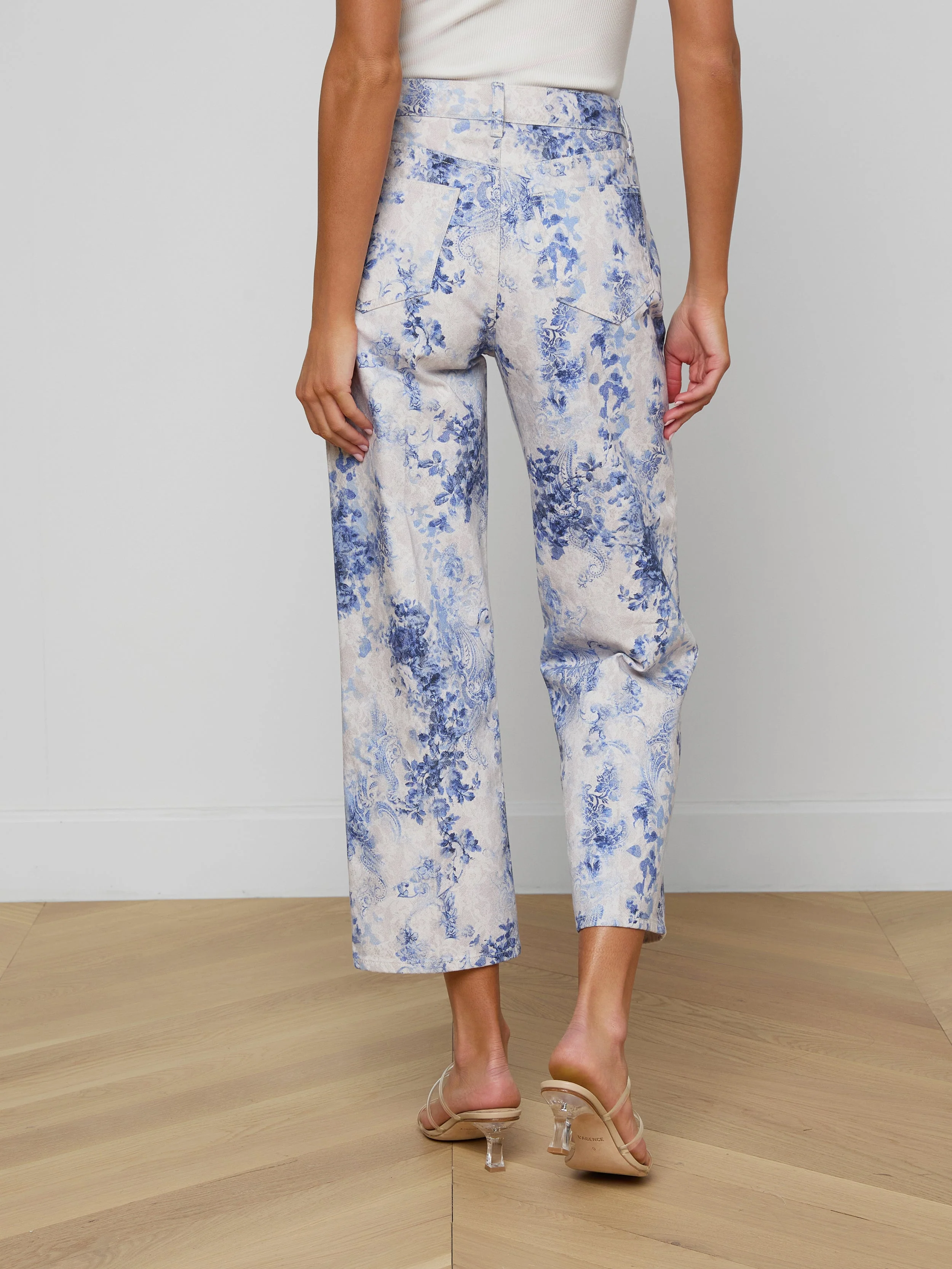 L'AGENCE - June Cropped Stovepipe Jean - Image 5