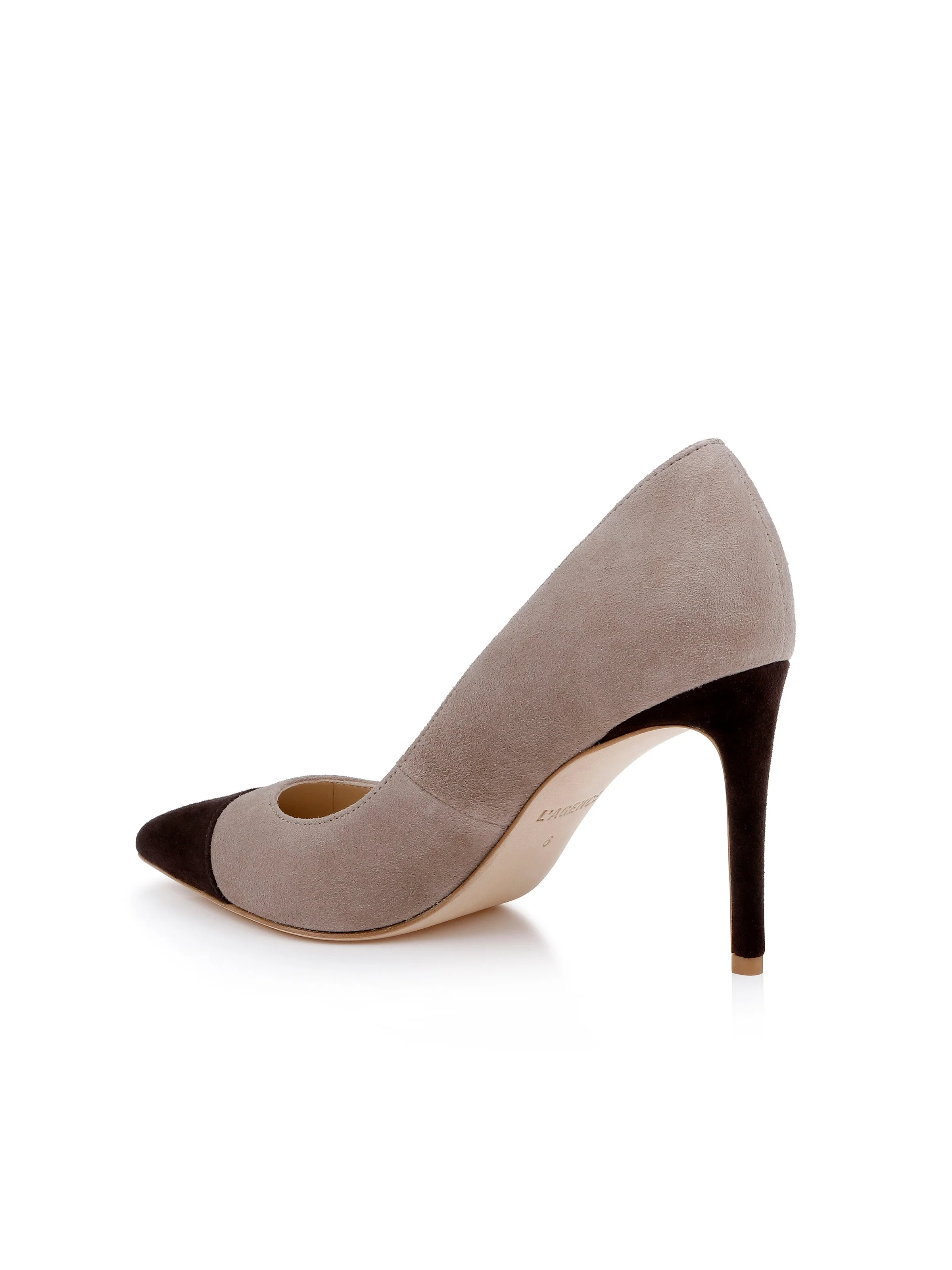 L'AGENCE - Kendelle Suede Pump - Image 4