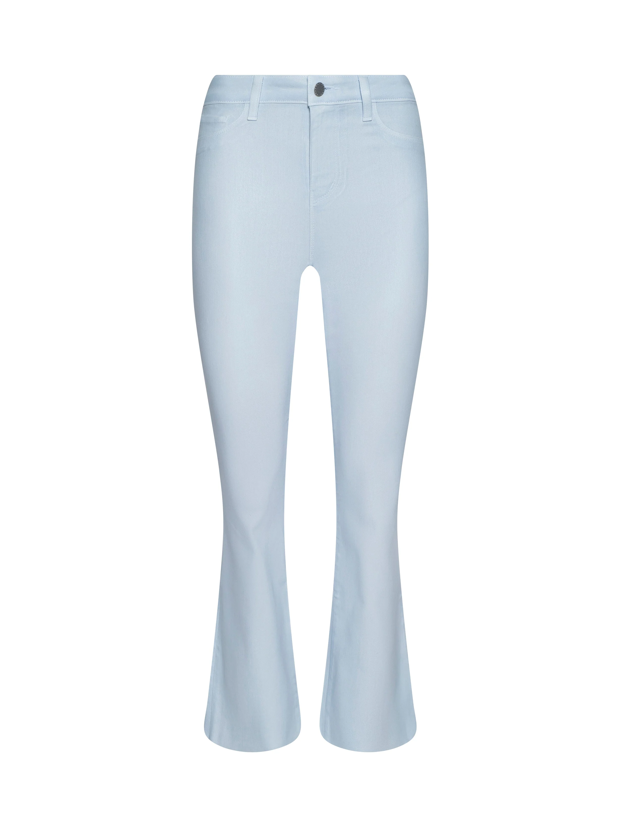 L'AGENCE - Kendra Coated Cropped Flare Jean - Image 5