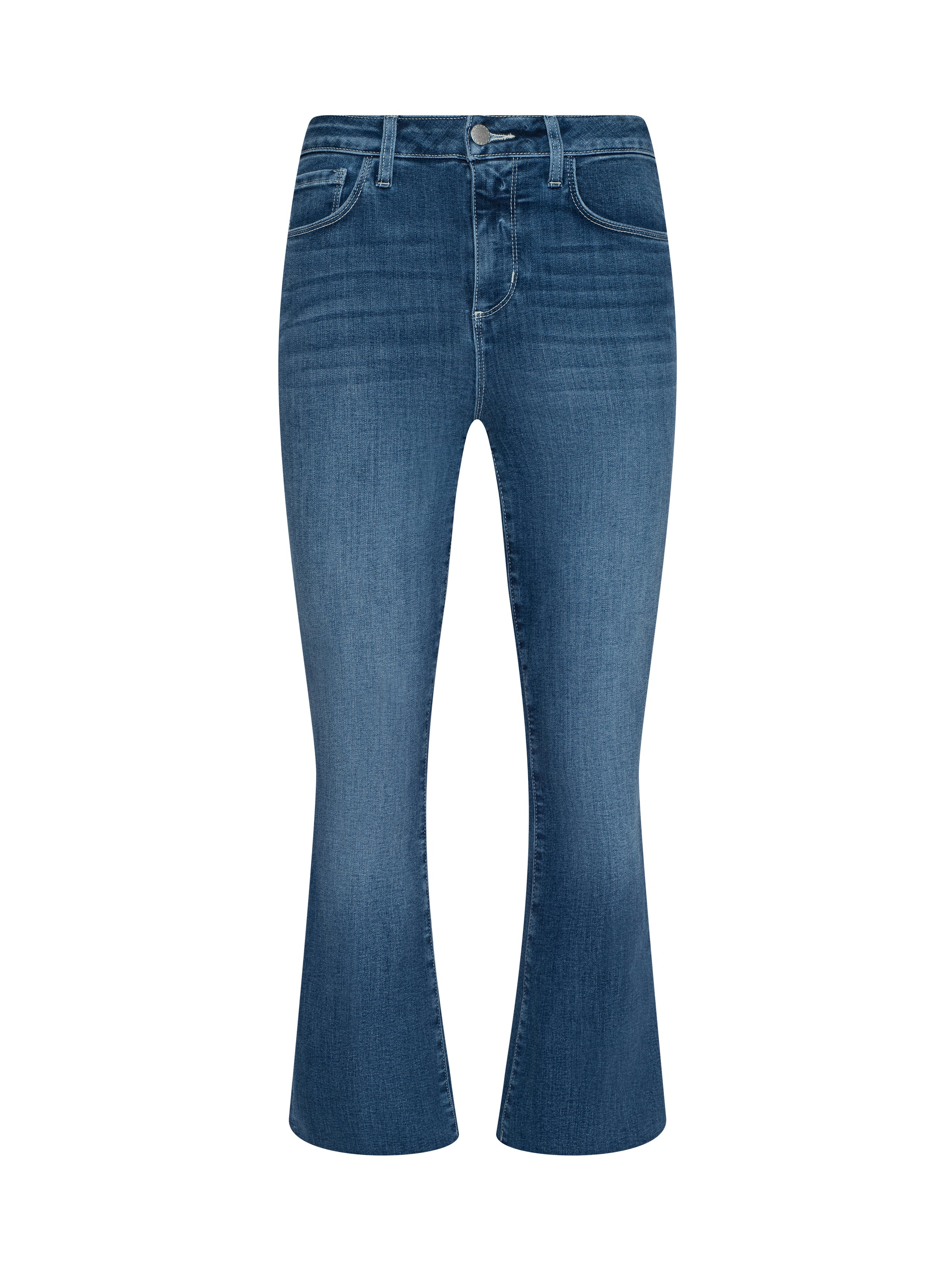 L'AGENCE - Kendra Cropped Flare Jean - Image 7