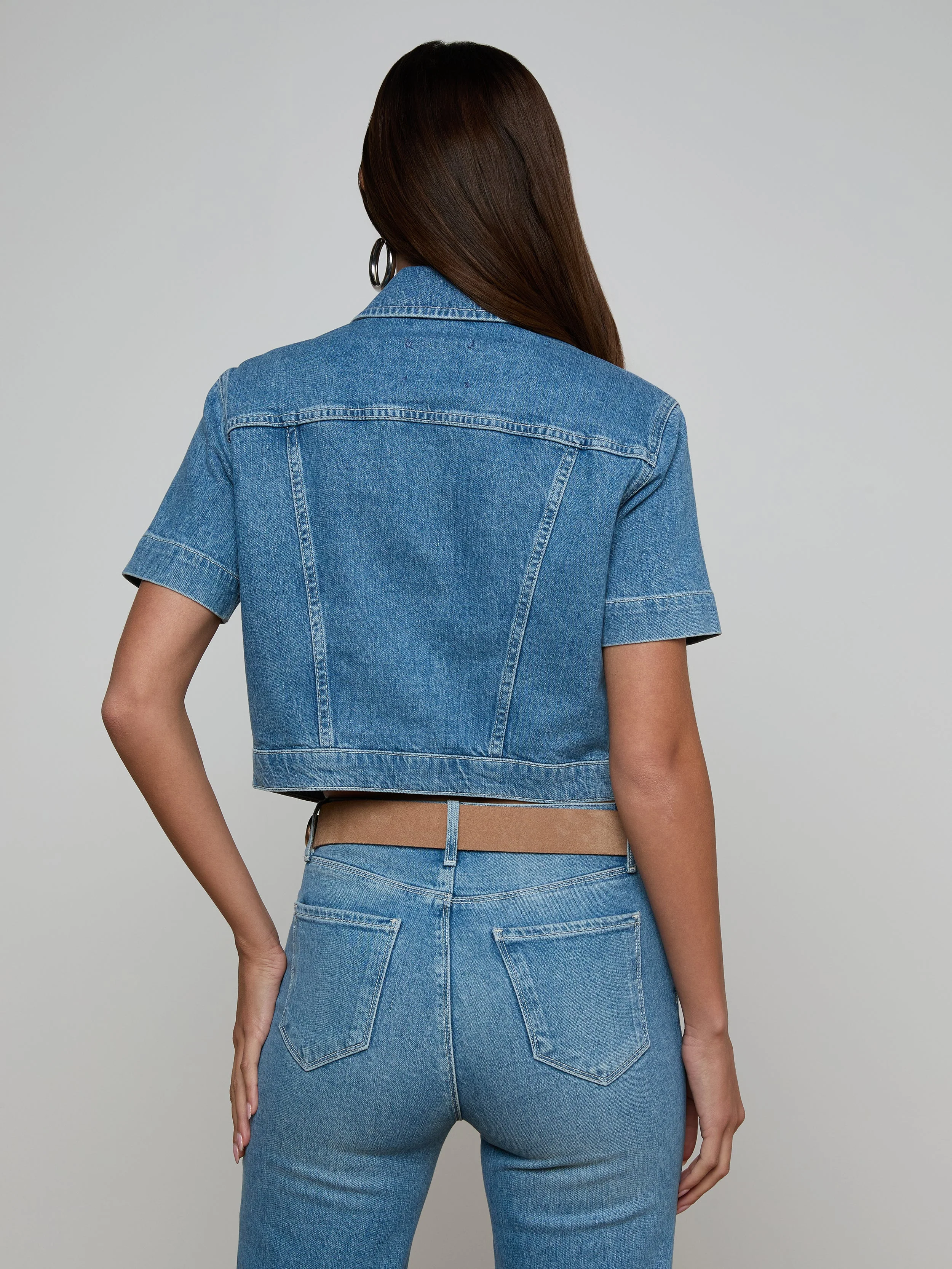 L'AGENCE - Kirstie Jean Shirt Jacket - Image 5