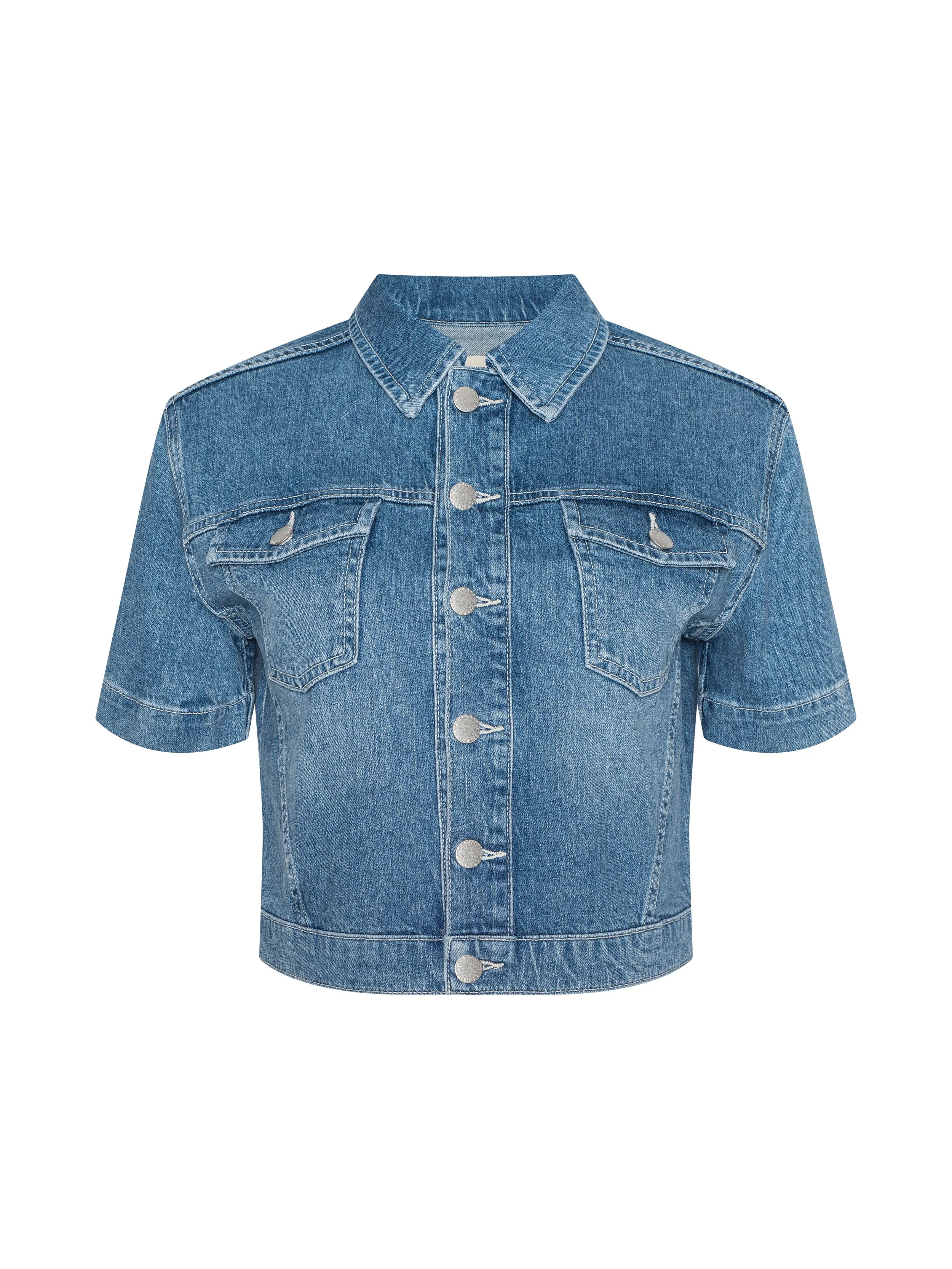 L'AGENCE - Kirstie Jean Shirt Jacket - Image 8