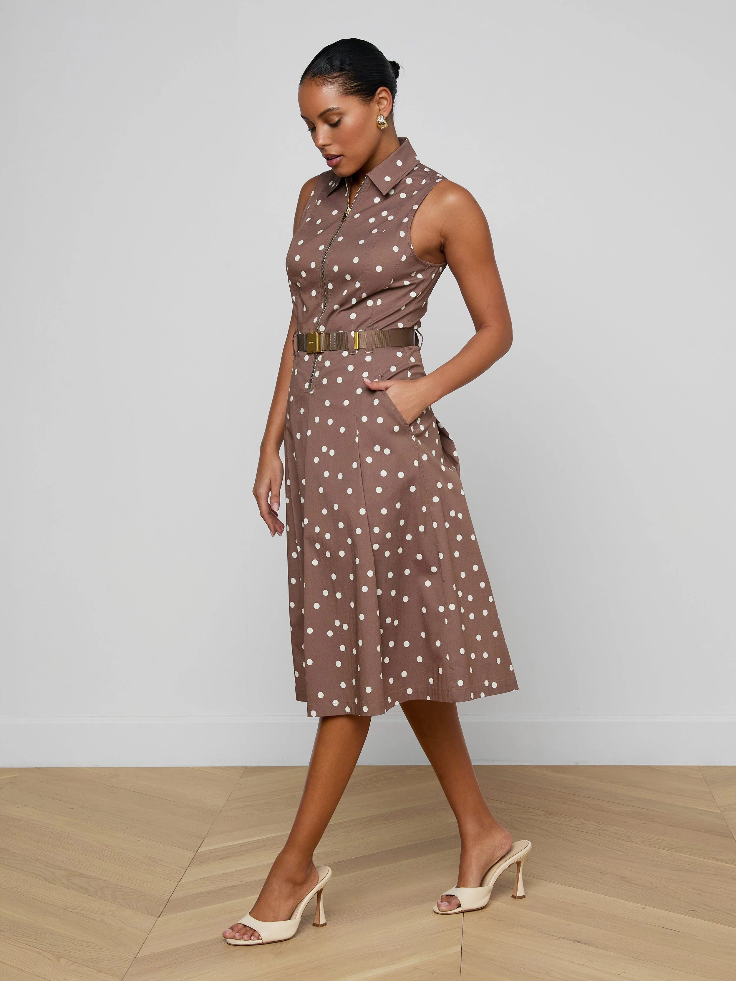 L'AGENCE - Kylo Shirt Dress - Image 2