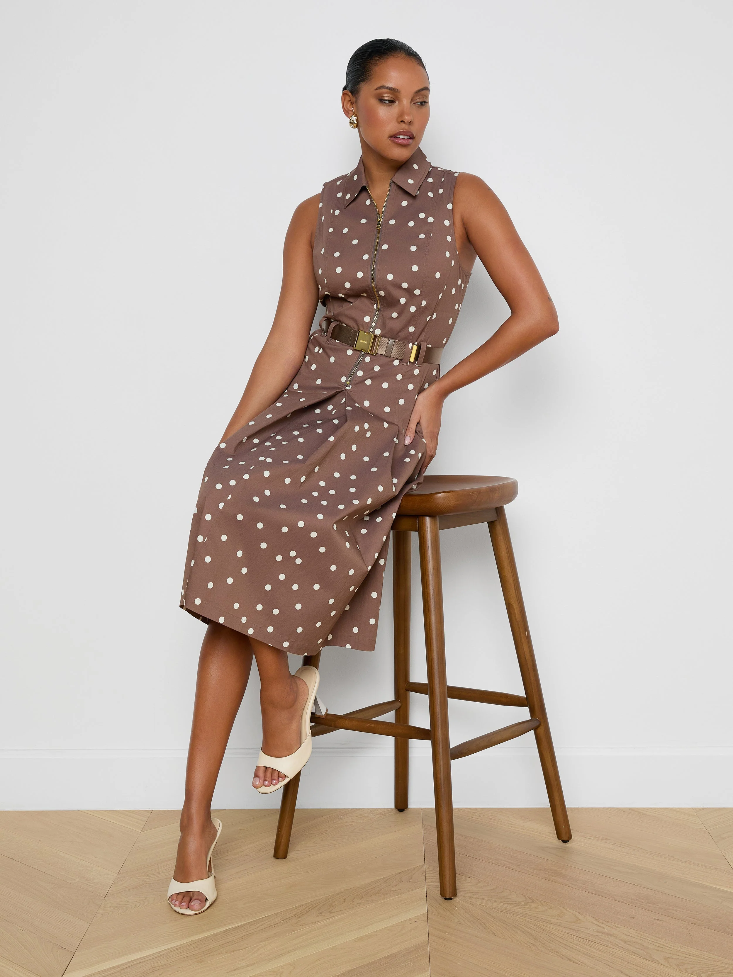 L'AGENCE - Kylo Shirt Dress - Image 4