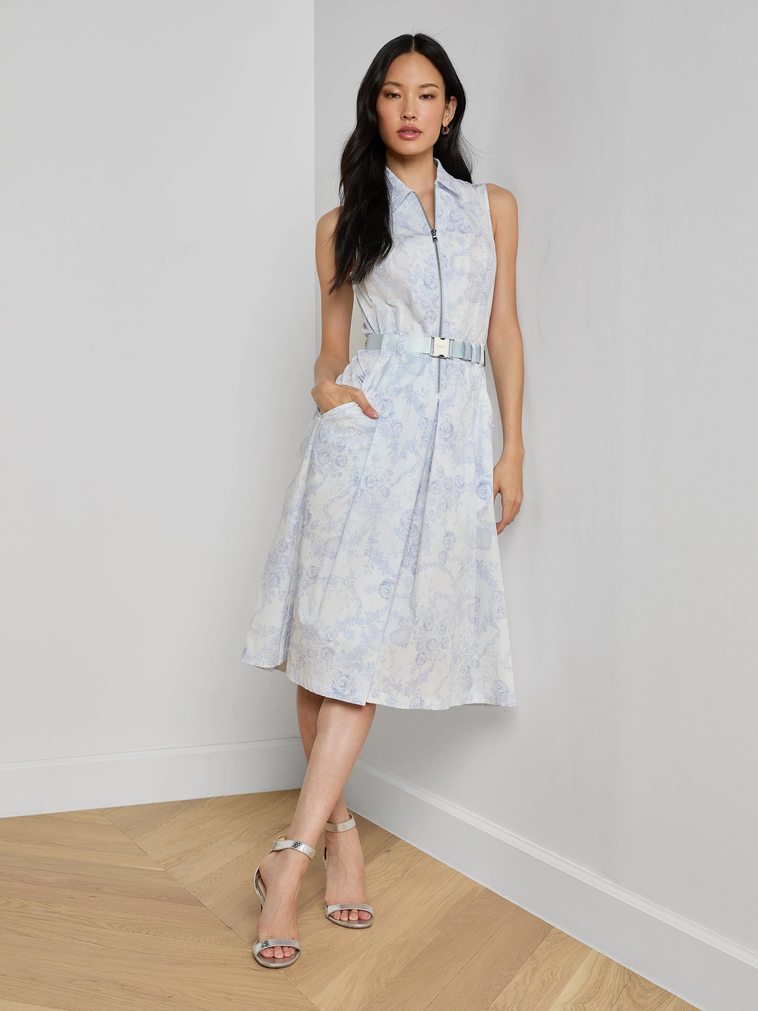 L'AGENCE - Kylo Shirt Dress - Image 4