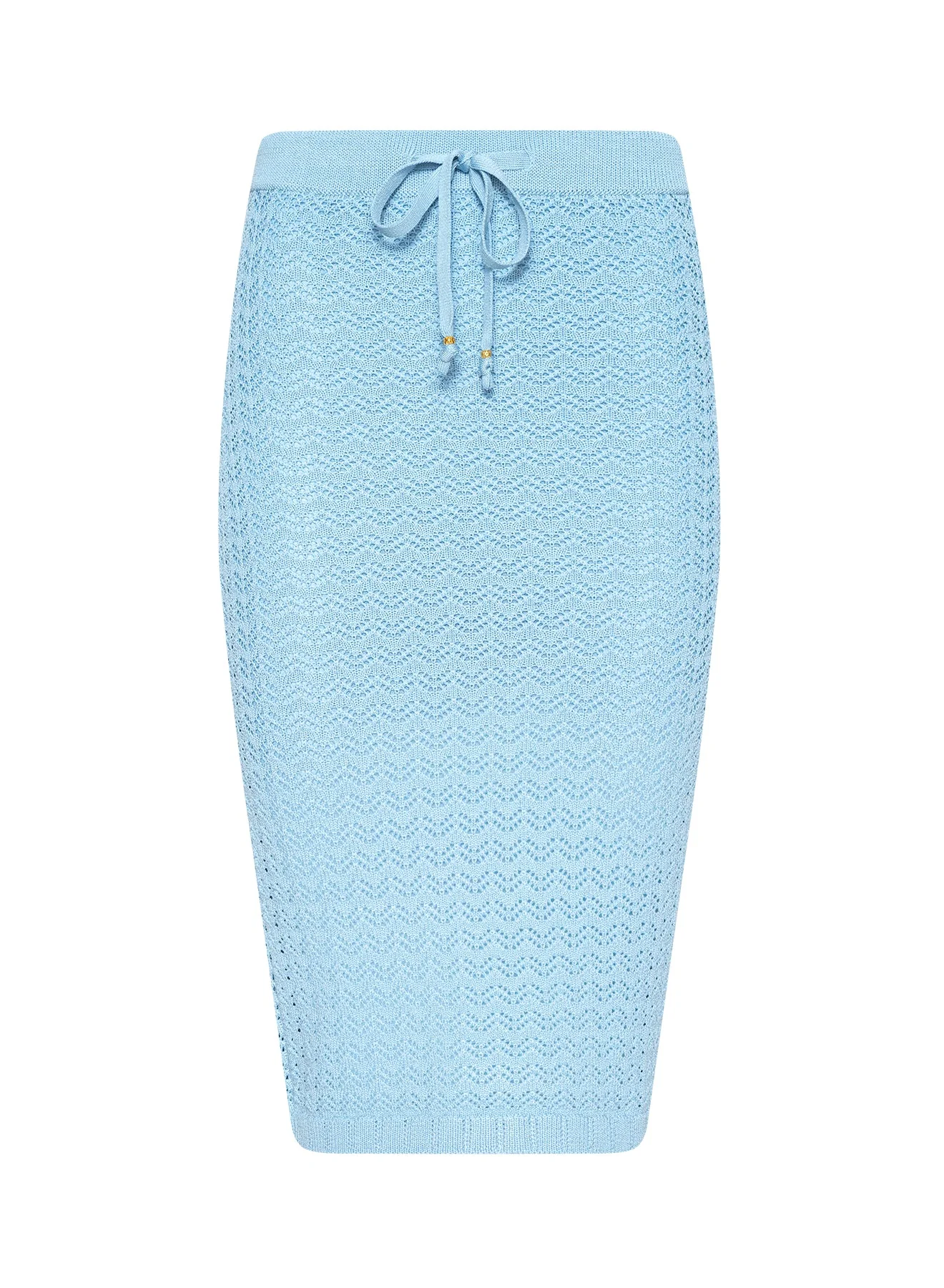 L'AGENCE - Lacen Pointelle Knit Skirt - Image 7