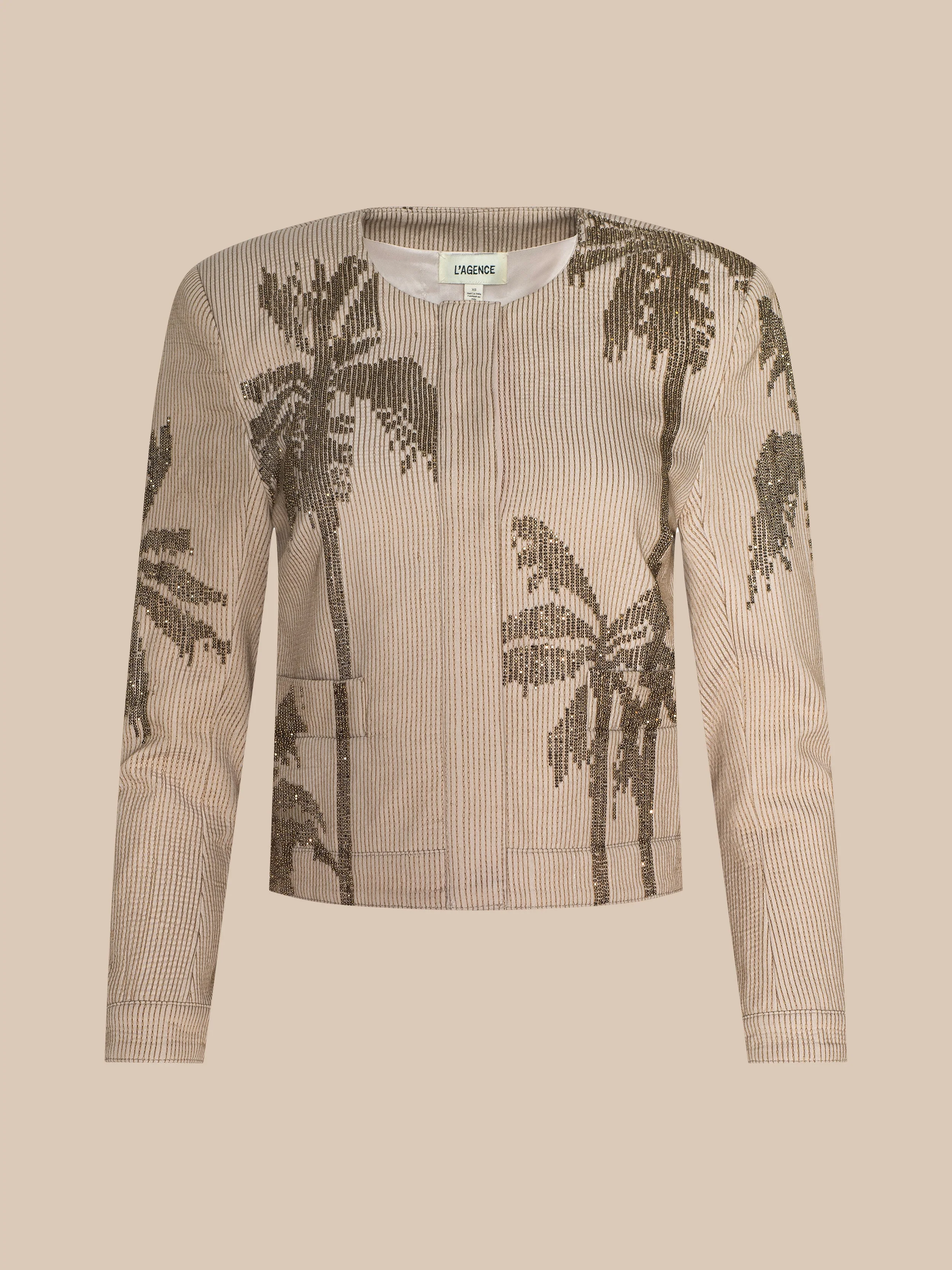 L'AGENCE - Lian Beaded Jacket - Image 5