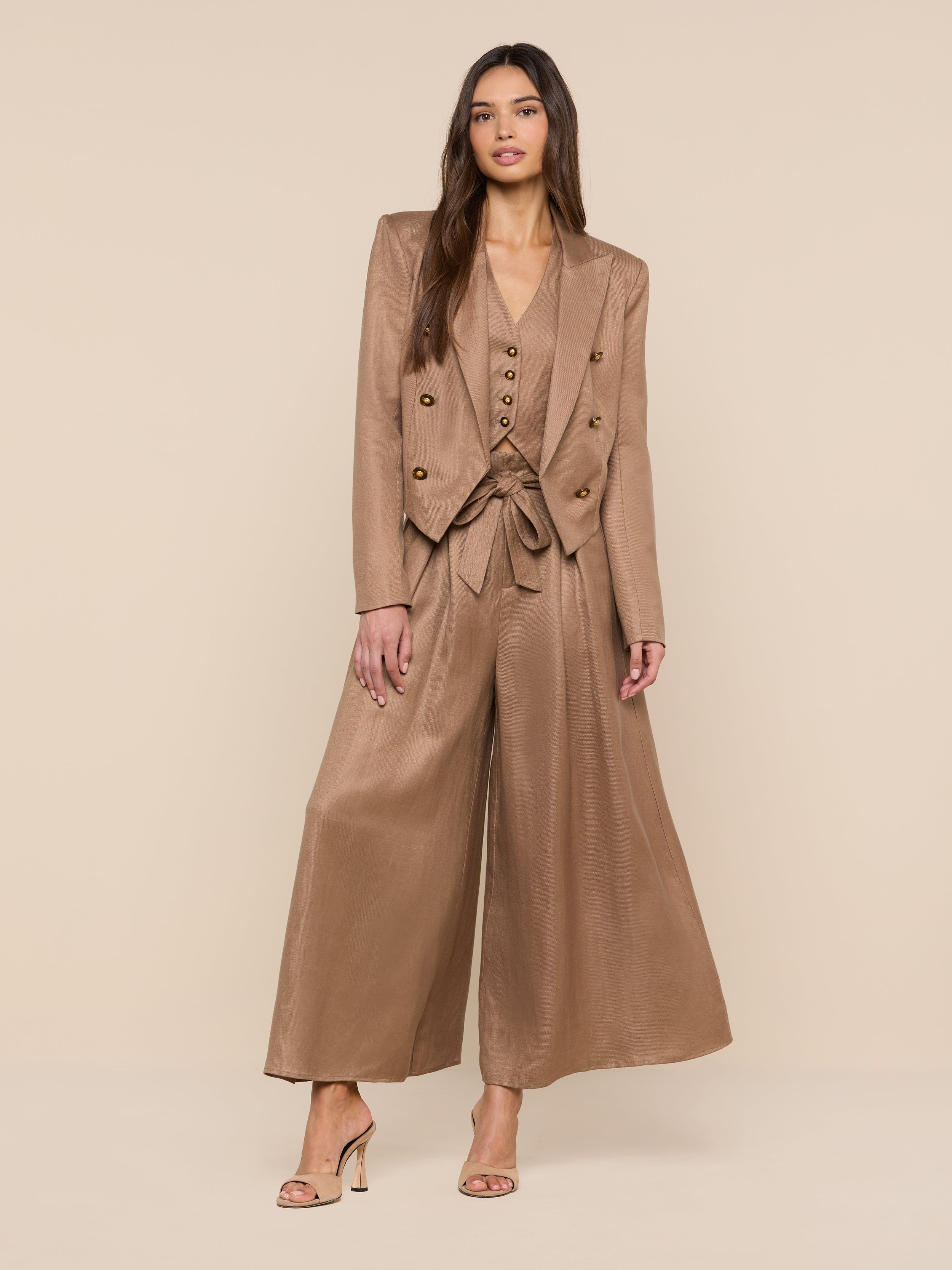 L'AGENCE - Lila Linen - Blend Blazer - Image 3