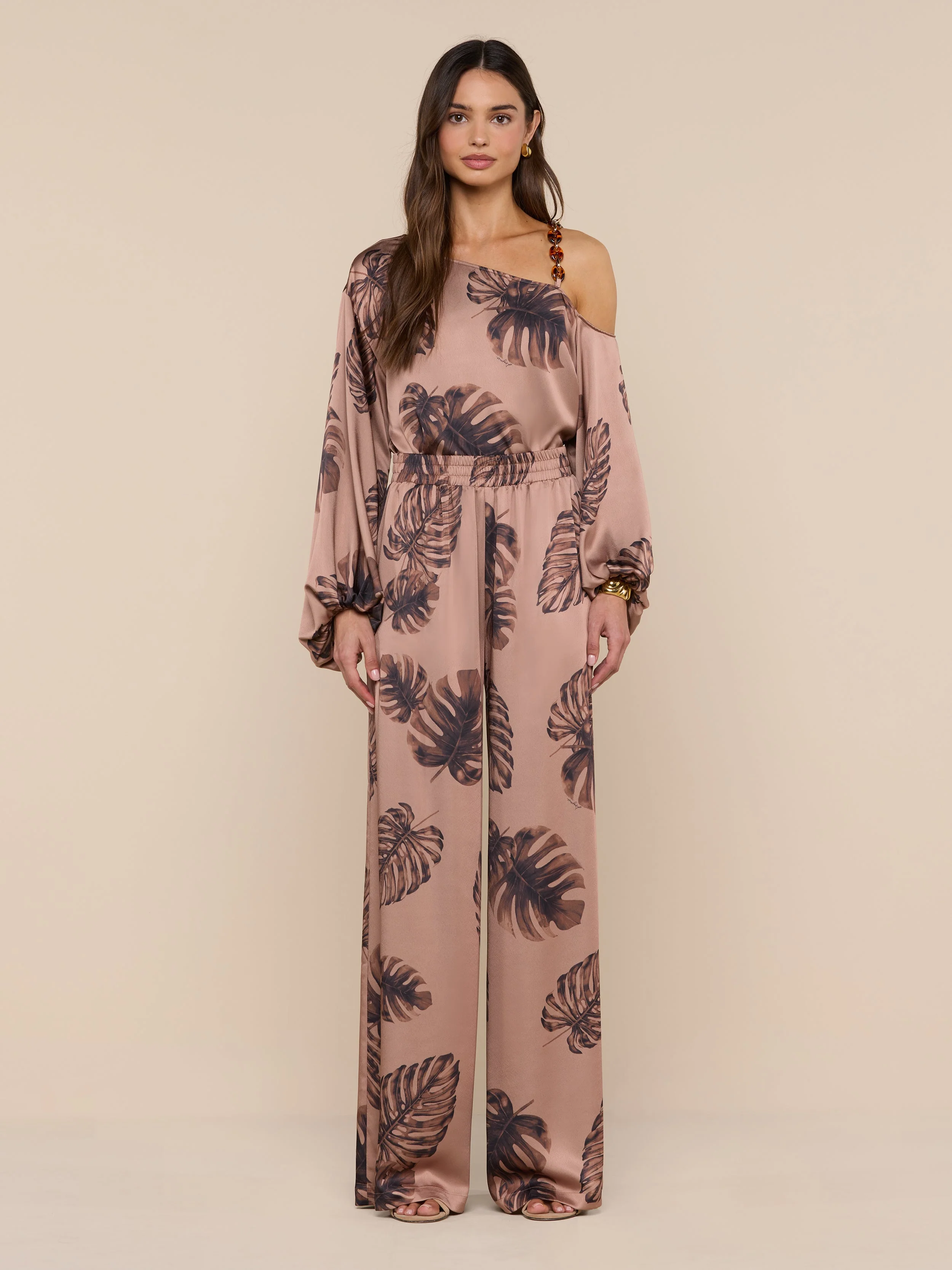 L'AGENCE - Lillian Satin Pant - Image 2