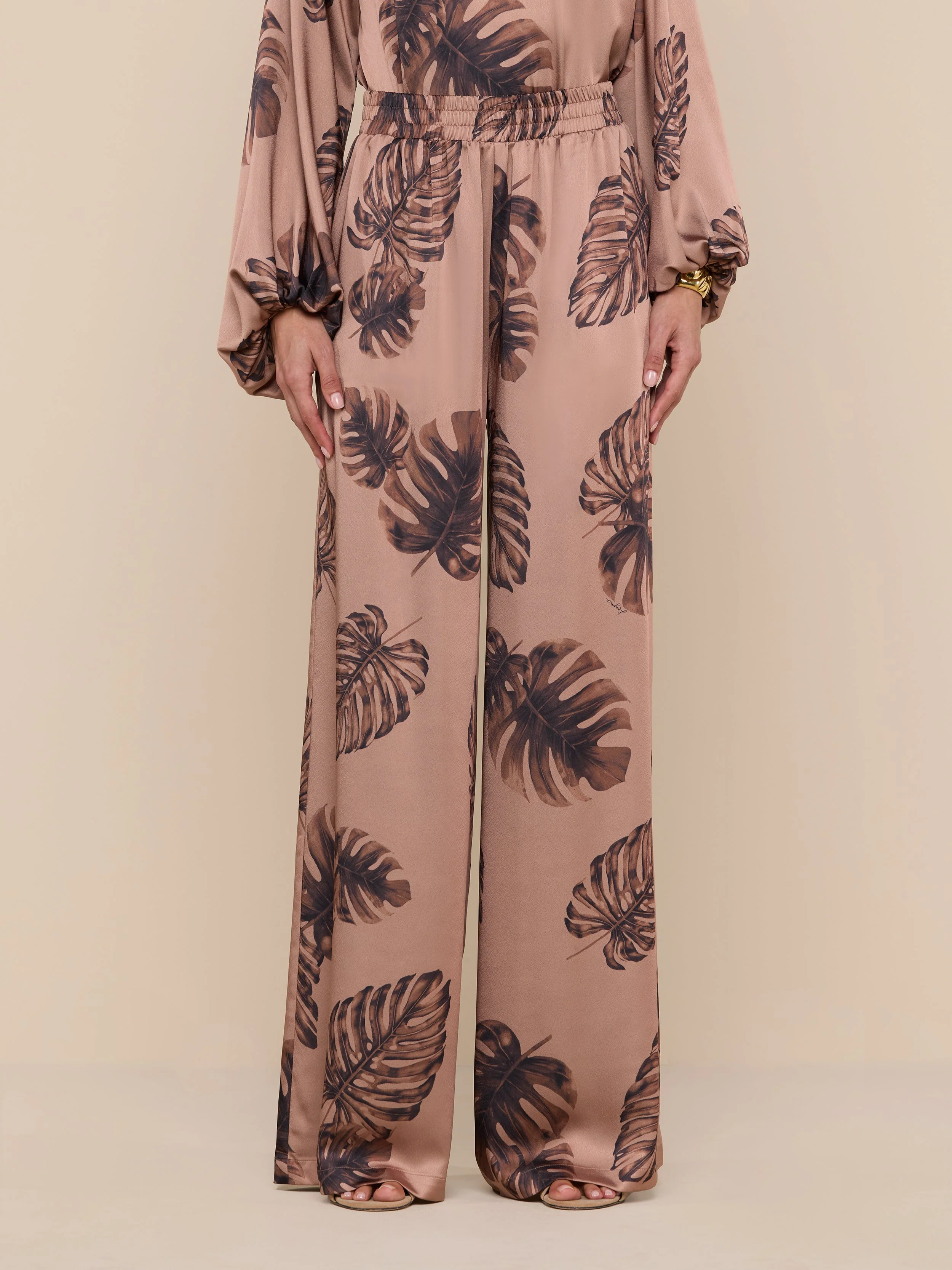 L'AGENCE - Lillian Satin Pant - Image 3