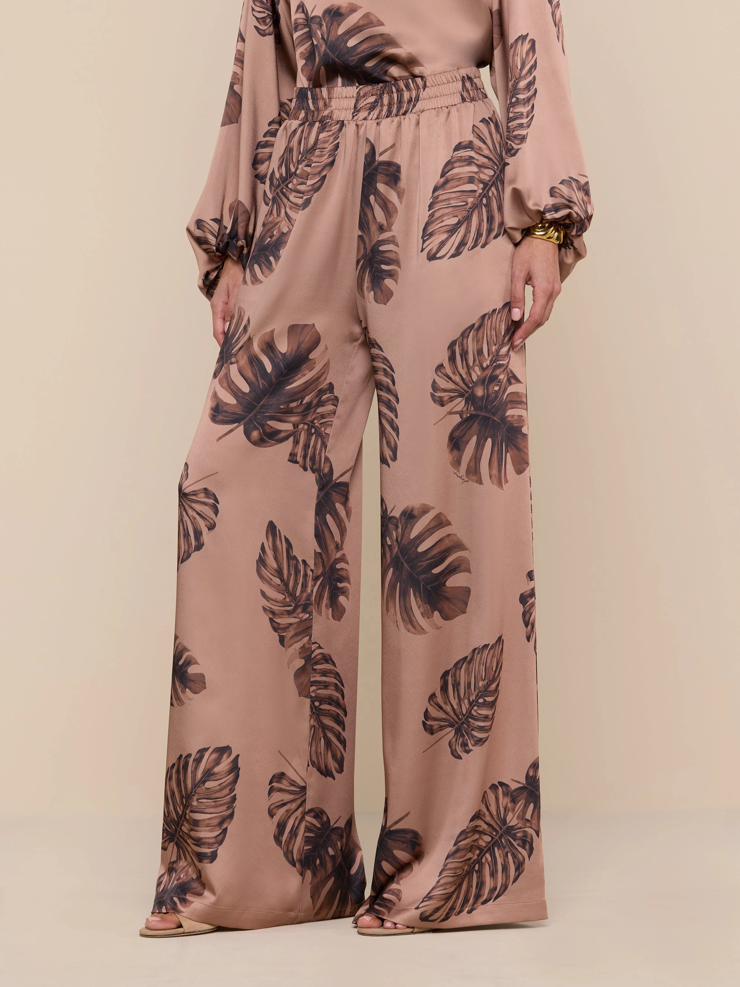 L'AGENCE - Lillian Satin Pant - Image 4