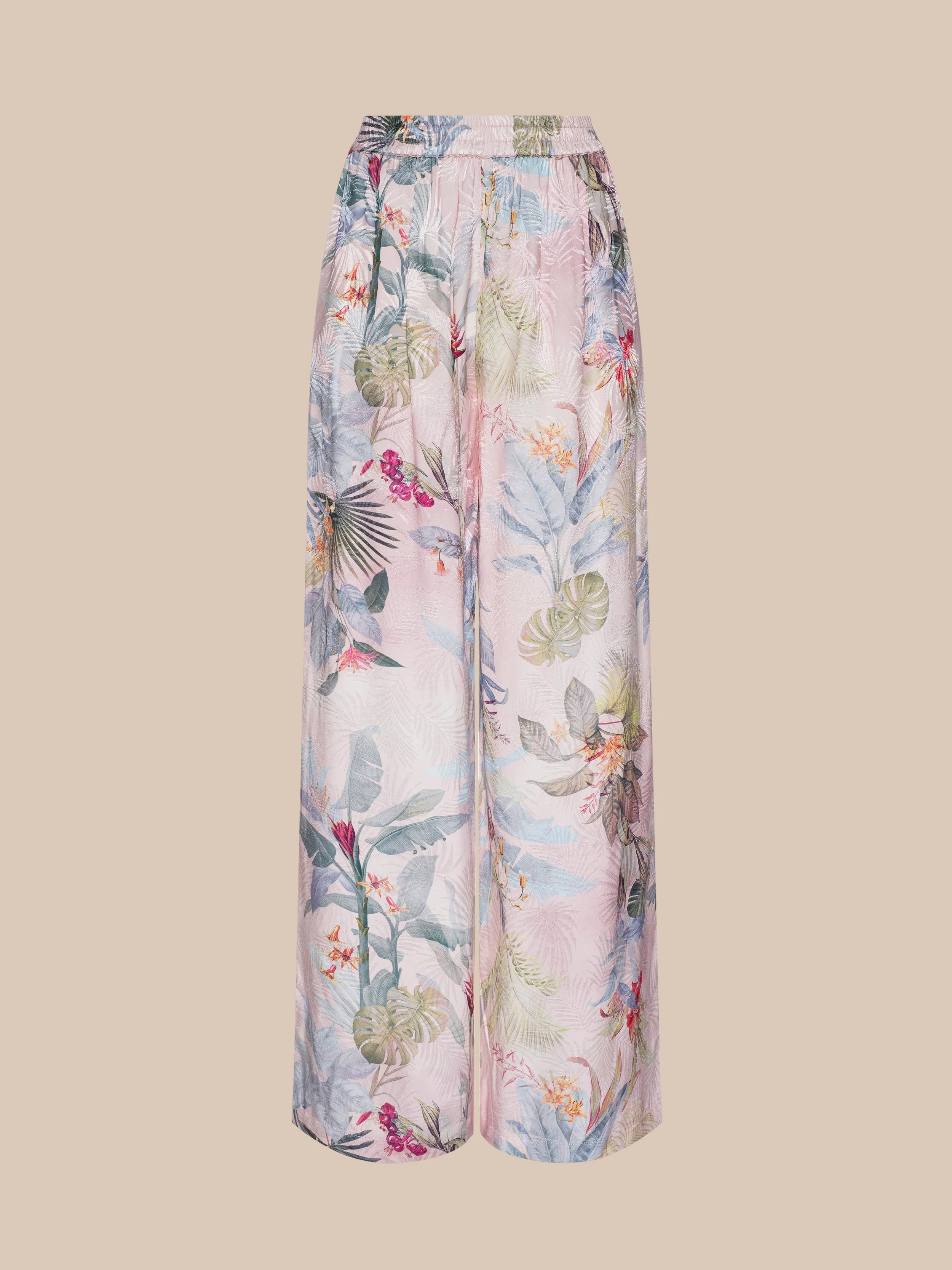 L'AGENCE - Lillian Satin Wide - Leg Pant - Image 7