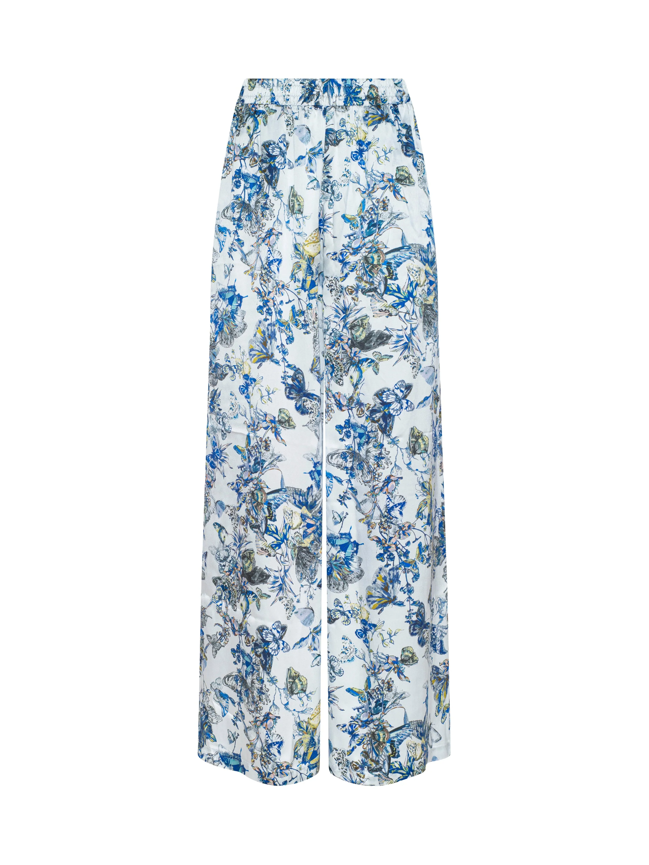 L'AGENCE - Lillian Silk Wide - Leg Pant - Image 7