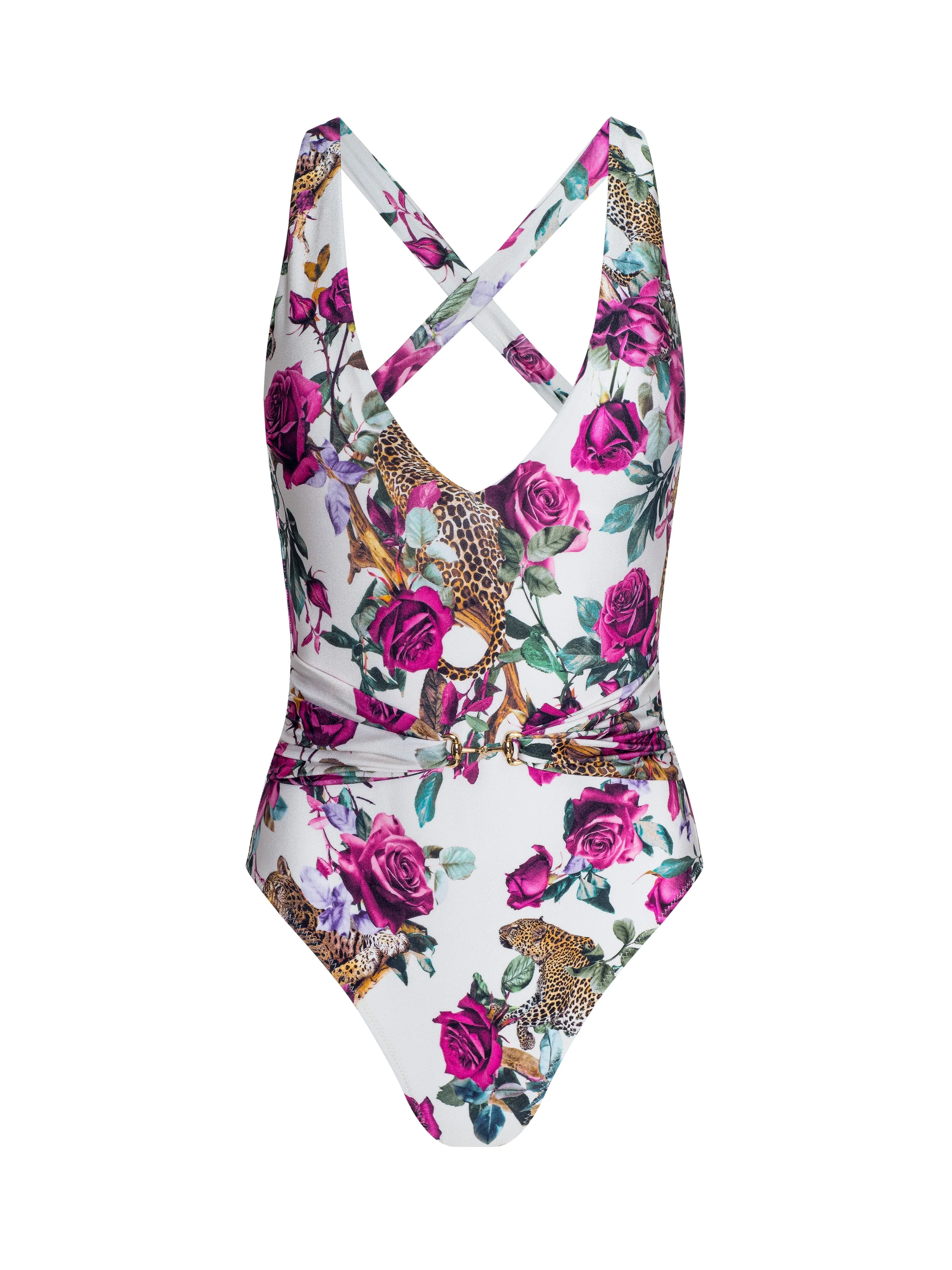 L'AGENCE - Lisa Plunge One - Piece Swimsuit - Image 6