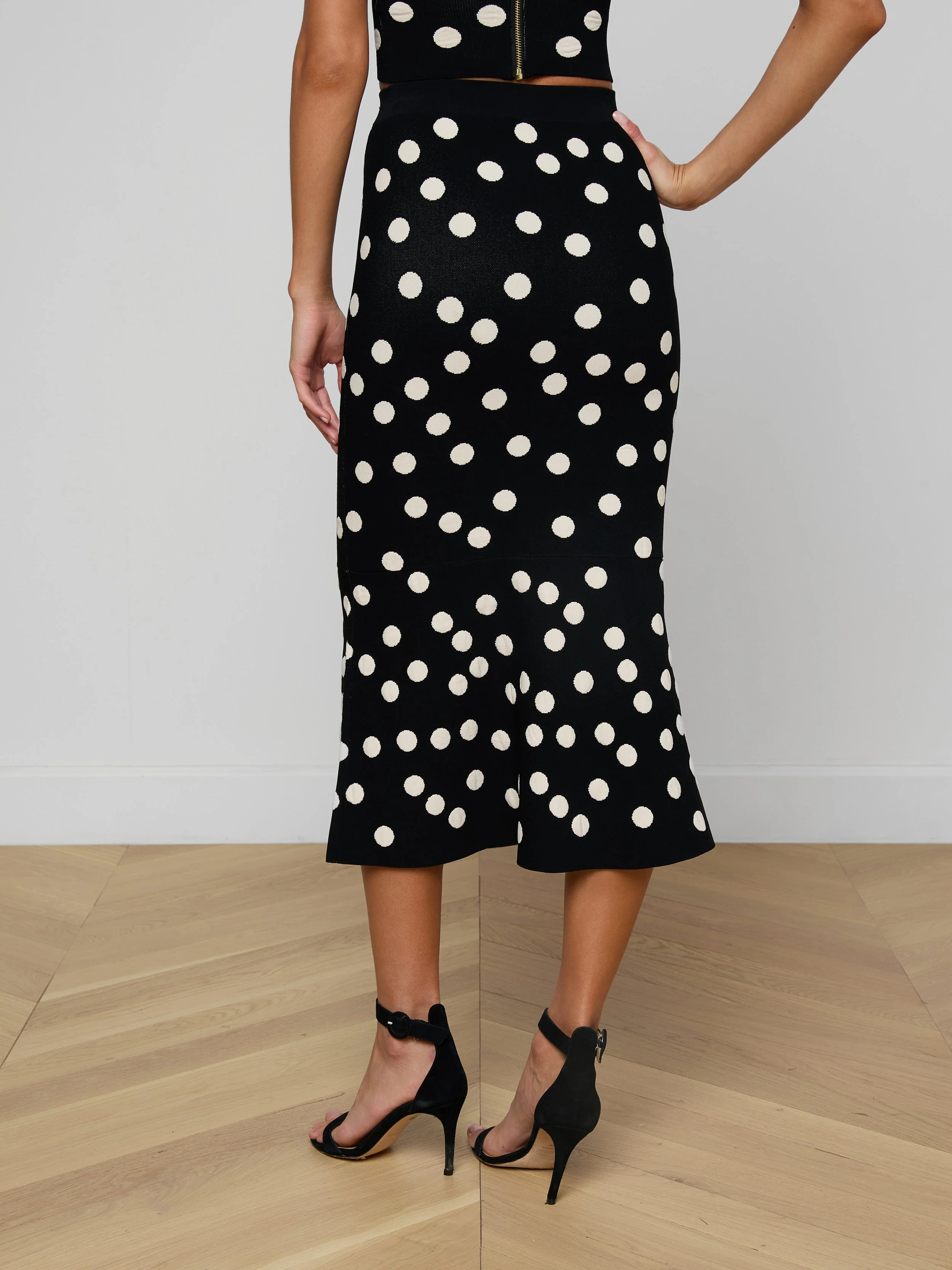 L'AGENCE - Mae Knit Flare Skirt - Image 6