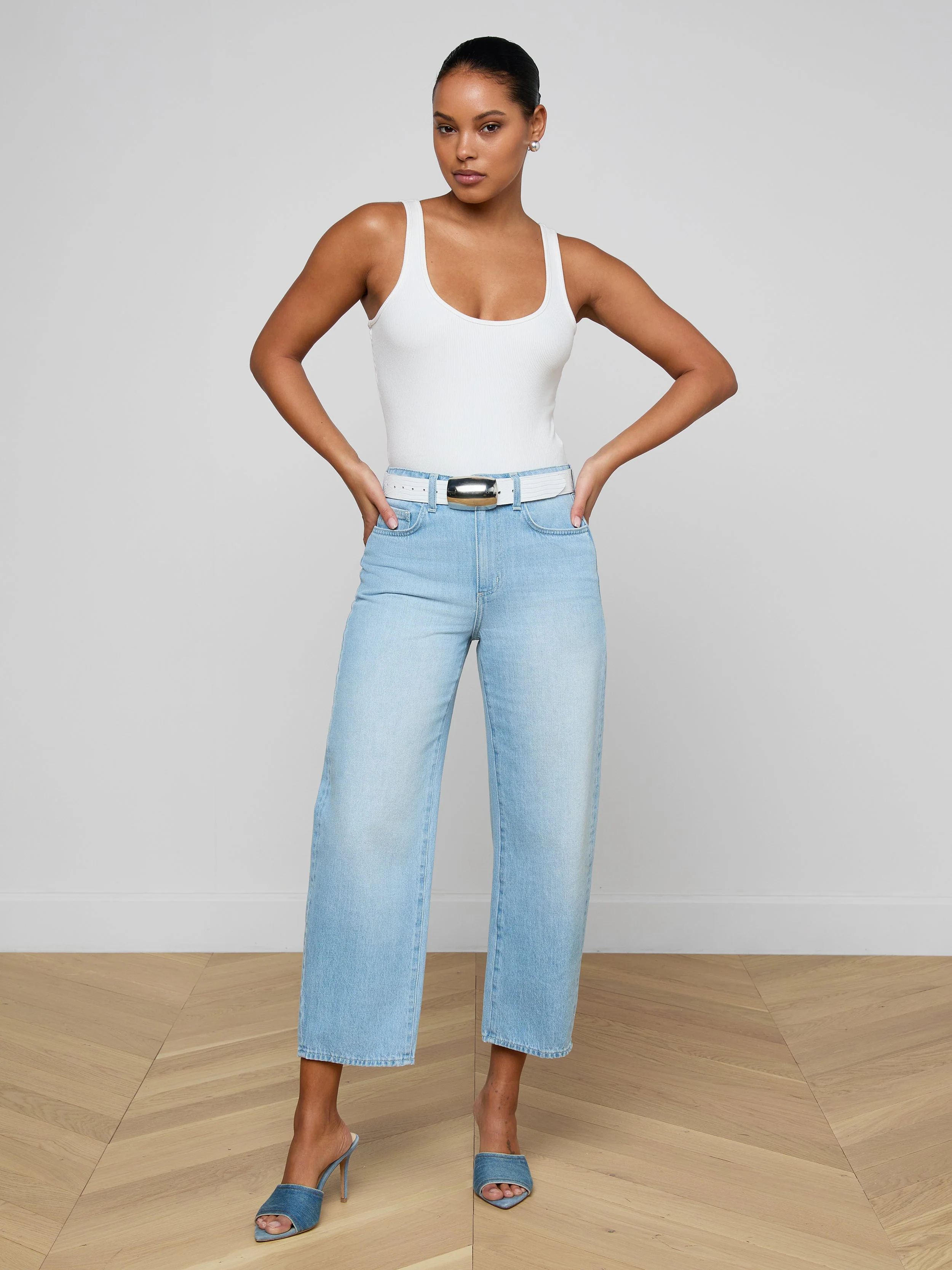 L'AGENCE - Mallis Bow - Leg Jean
