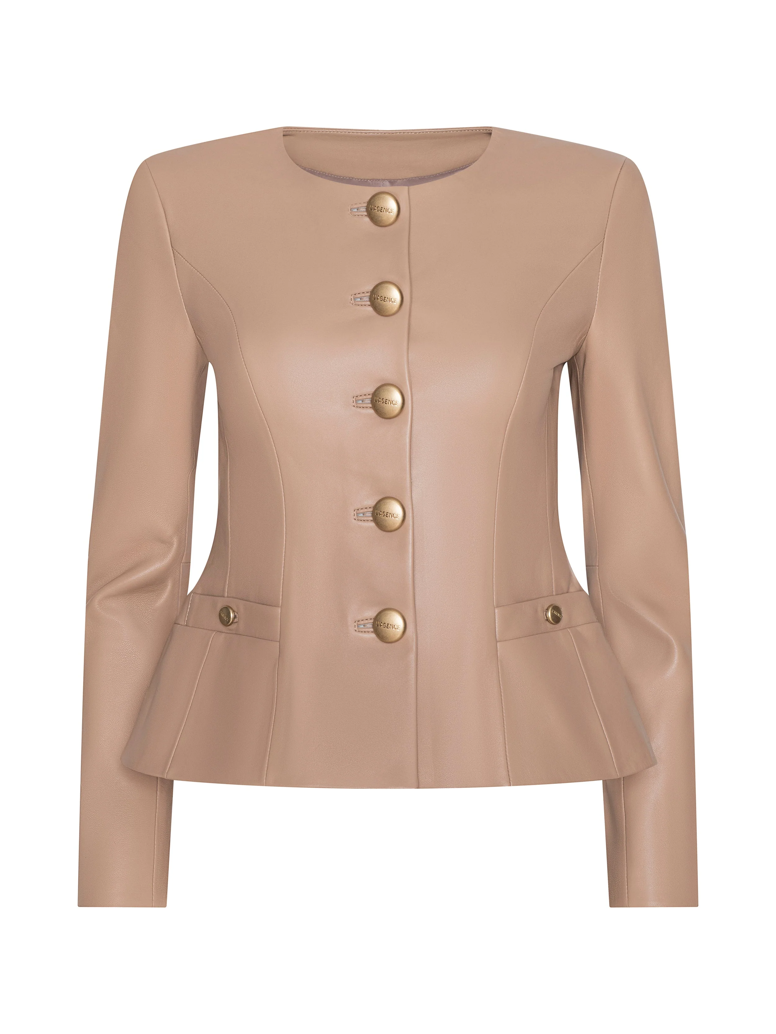 L'AGENCE - Mariella Leather Jacket - Image 7