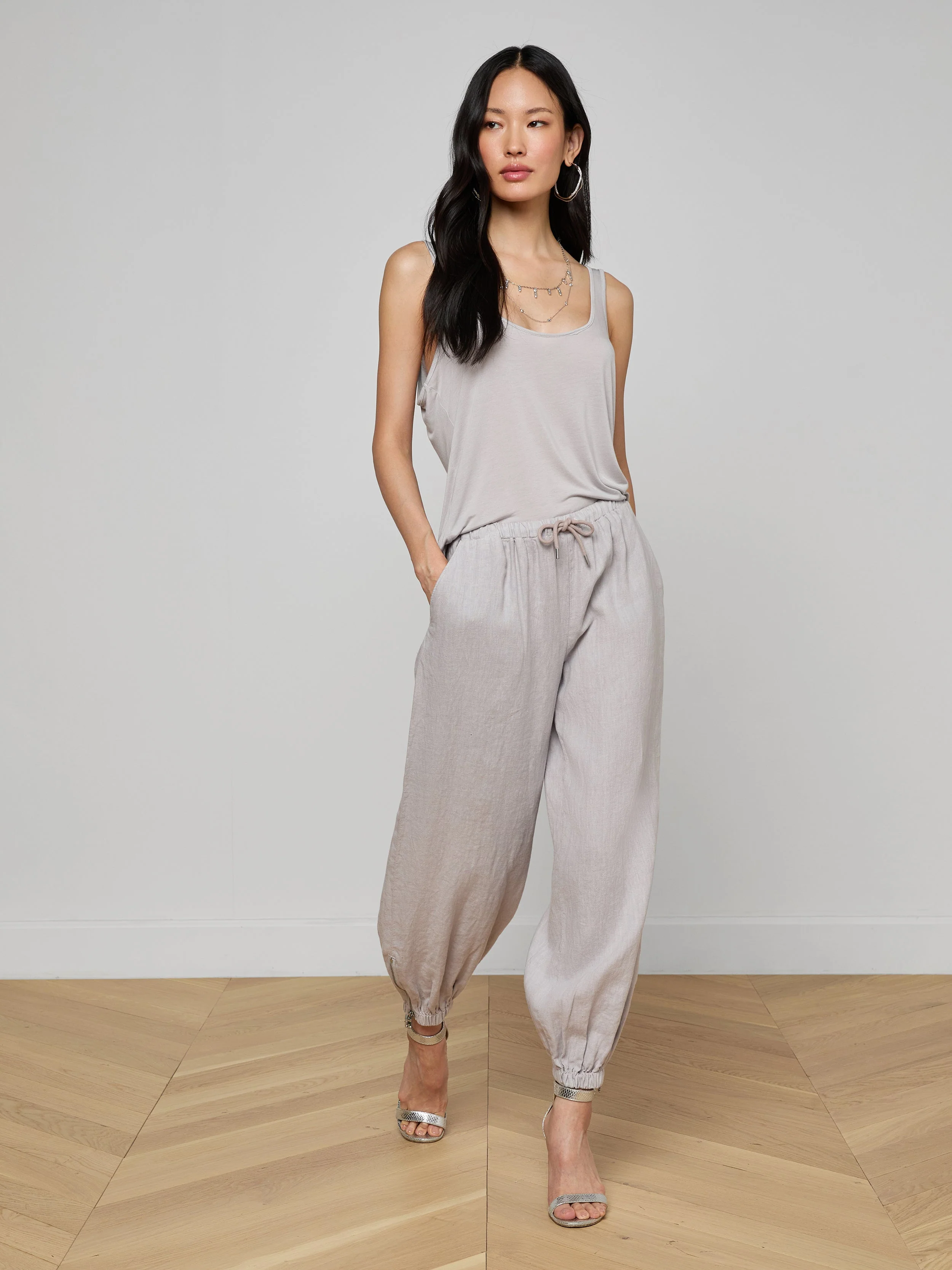 L'AGENCE - Mariko Linen Jogger