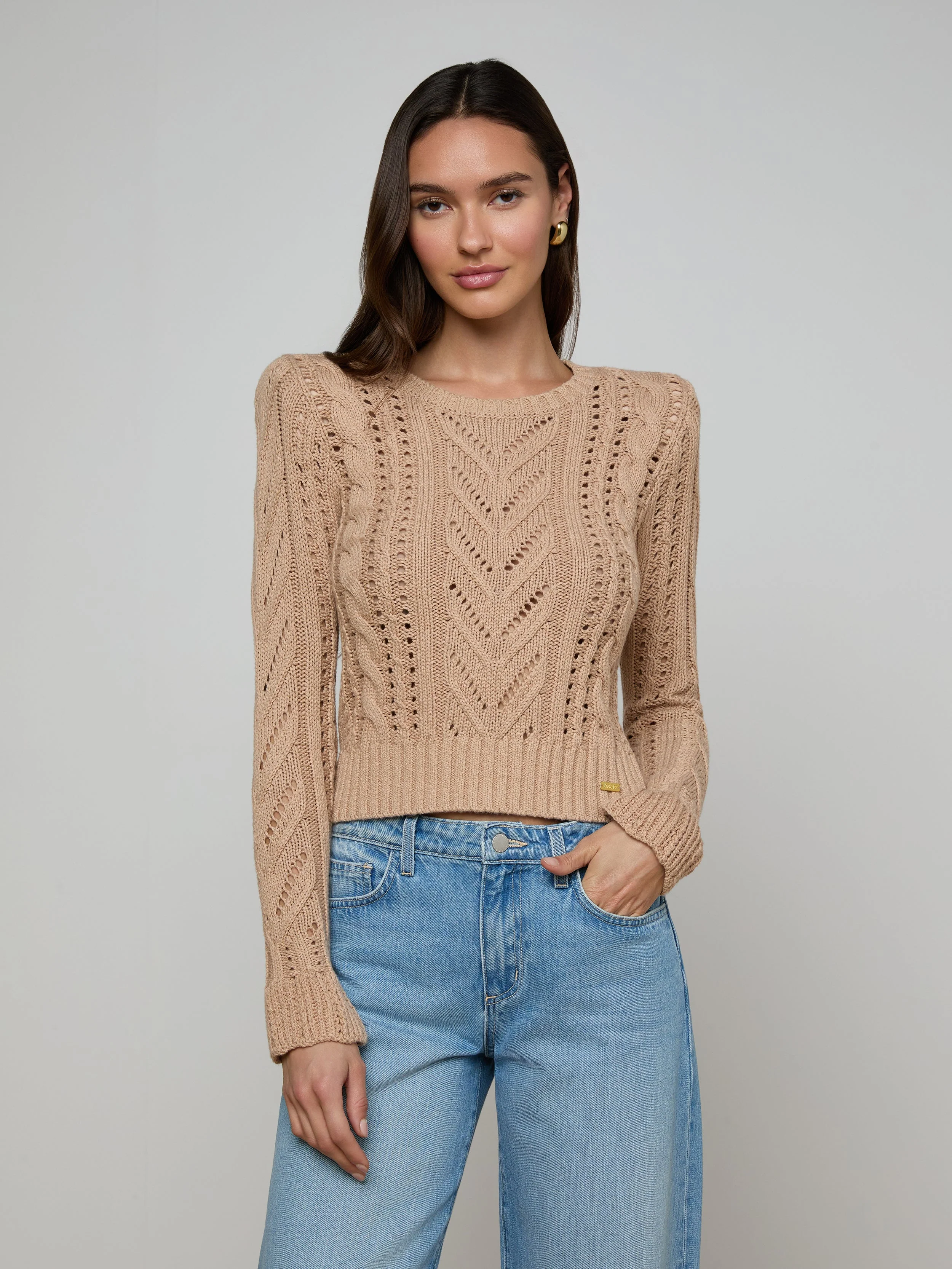 L'AGENCE - Mio Cabled Pullover