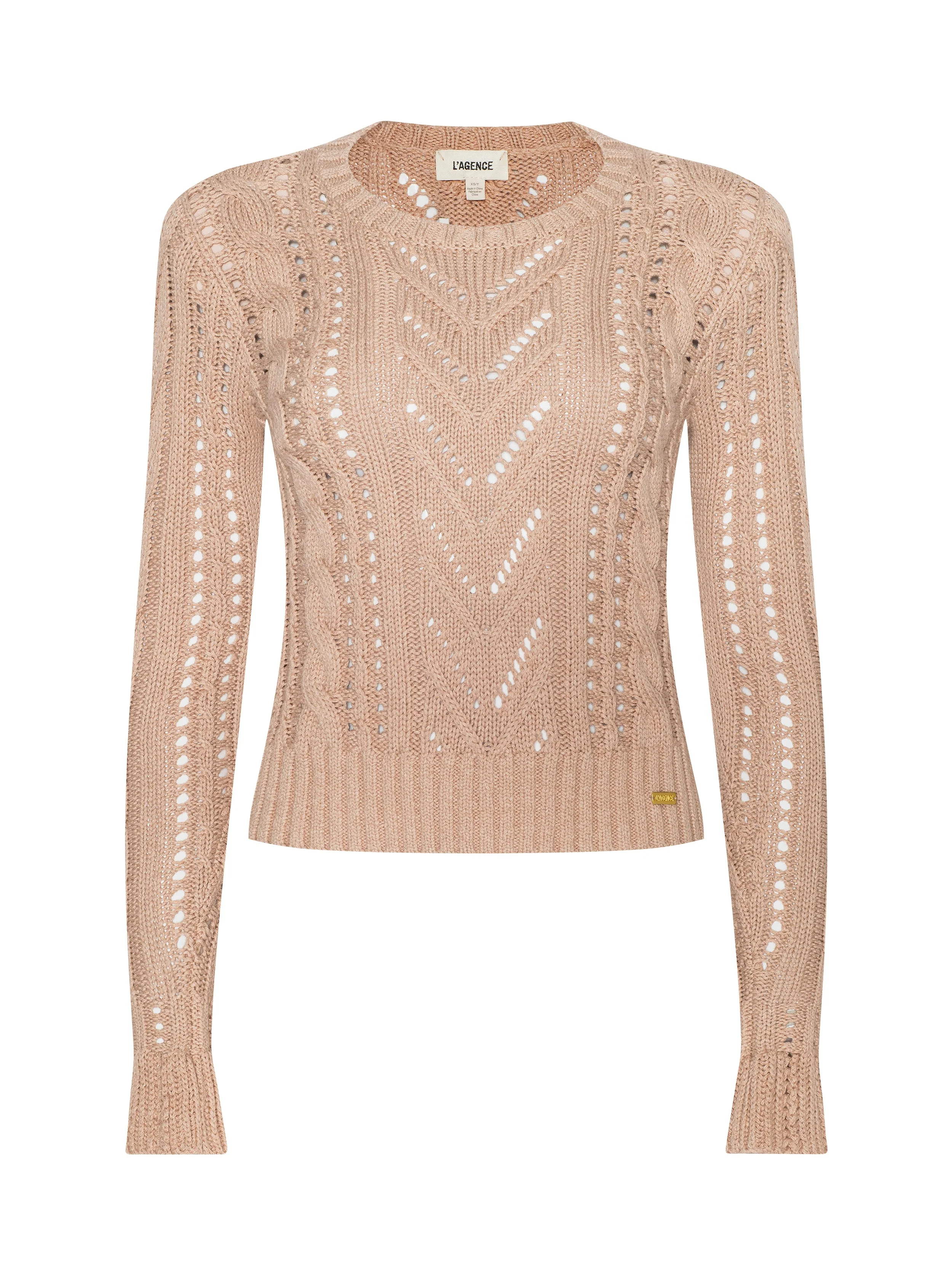 L'AGENCE - Mio Cabled Pullover - Image 8