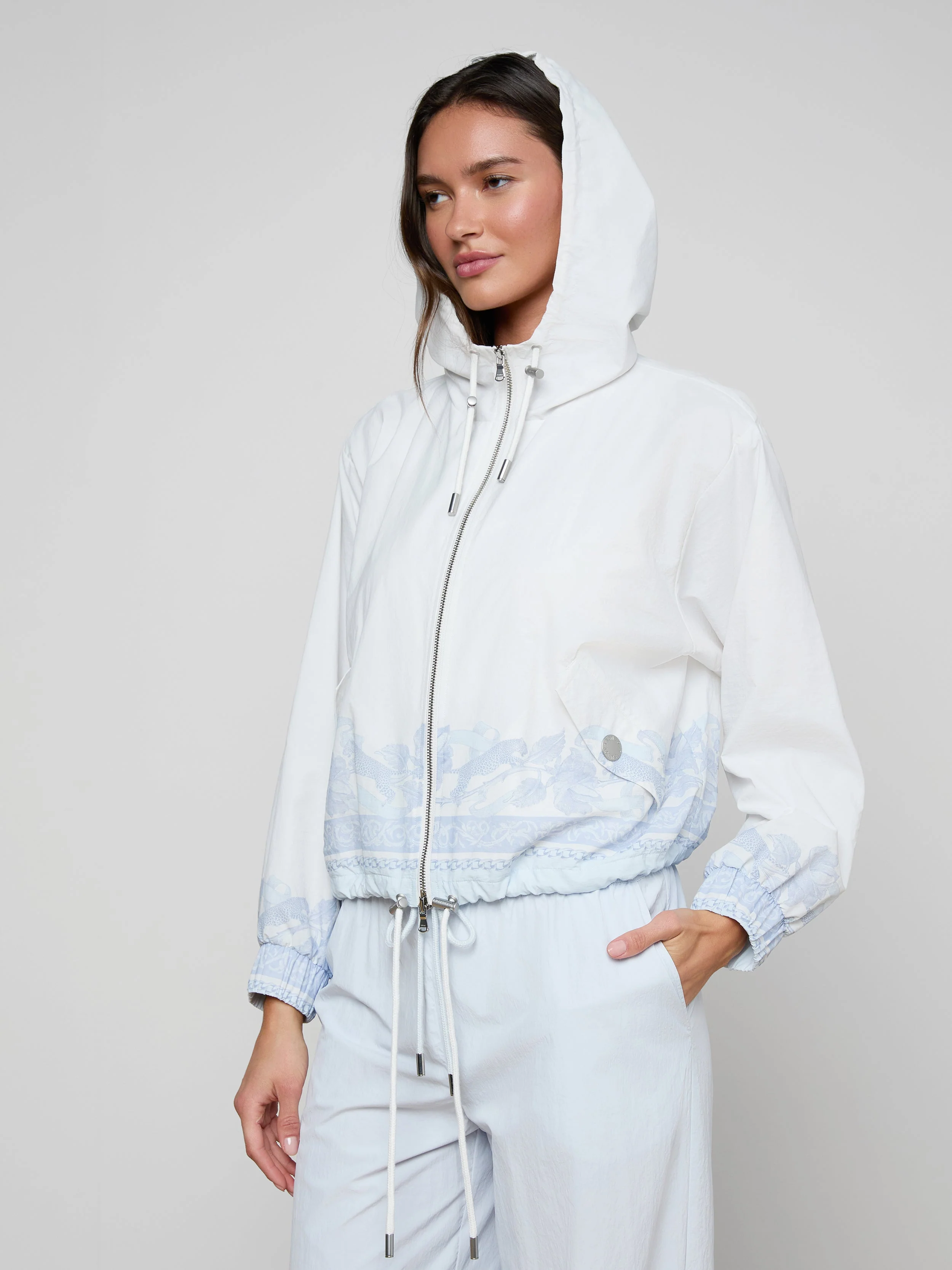 L'AGENCE - Miro Hooded Windbreaker - Image 2