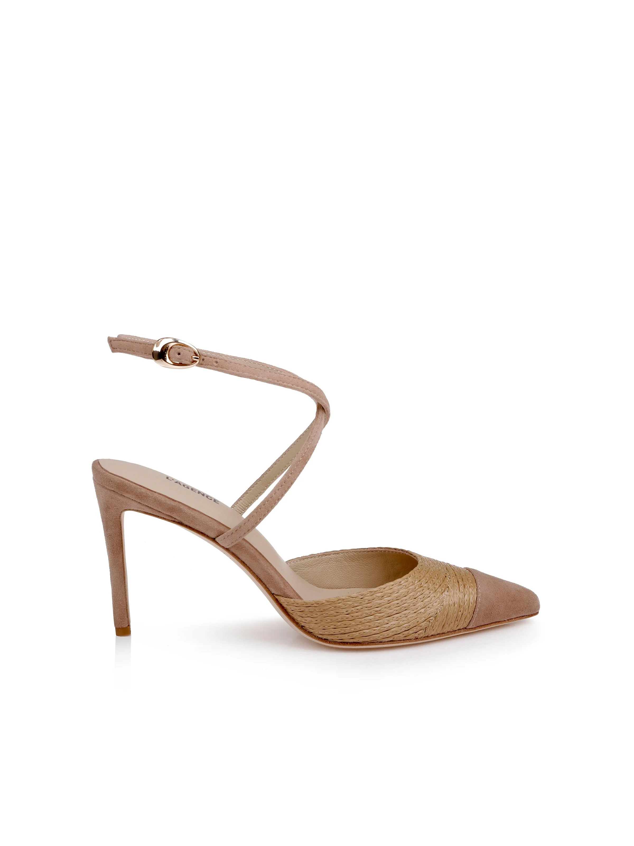 L'AGENCE - Moselle Raffia Pump - Image 6