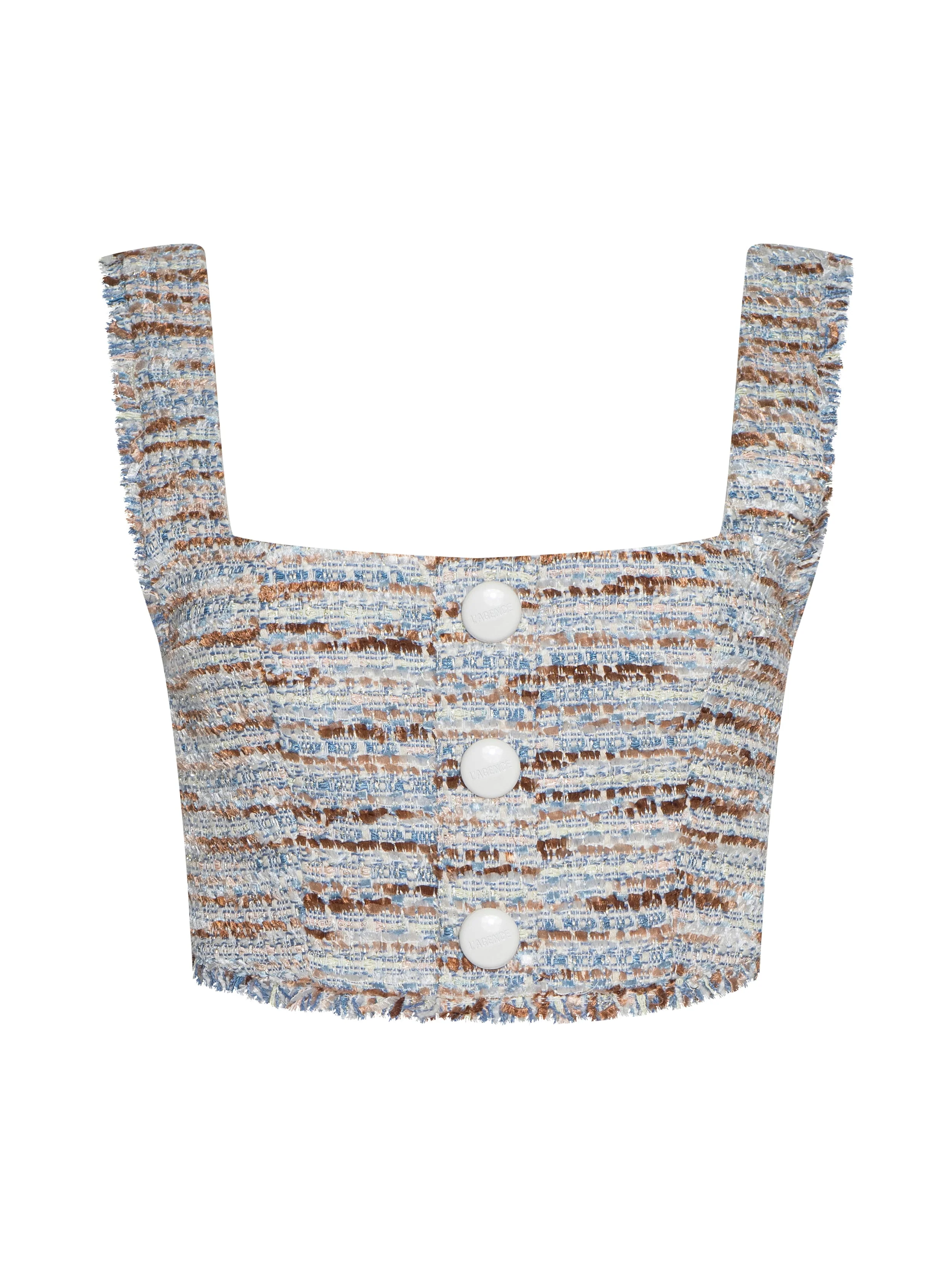 L'AGENCE - Muno Tweed Top - Image 6