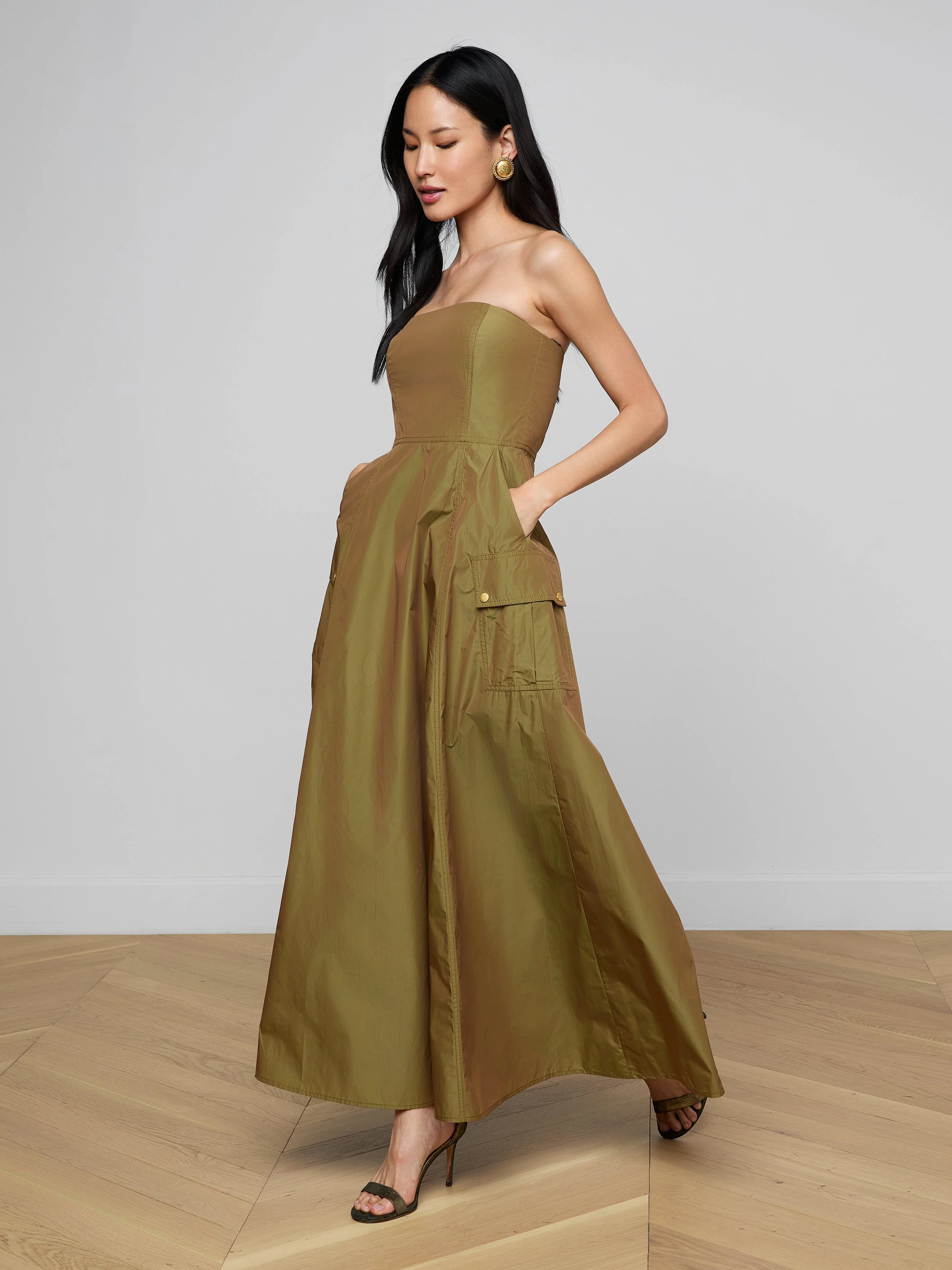 L'AGENCE - Nessa Strapless Gown - Image 3