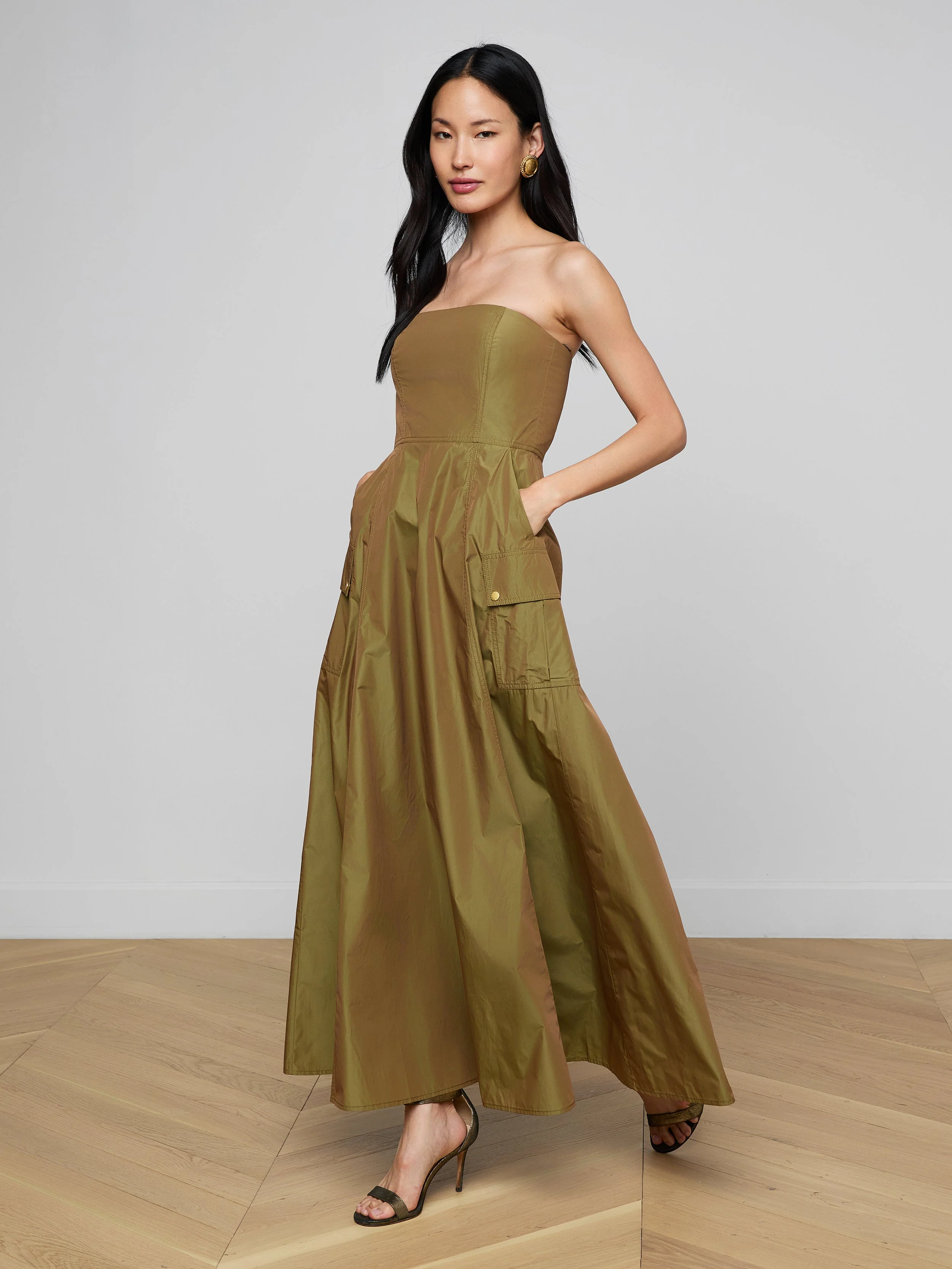 L'AGENCE - Nessa Strapless Gown - Image 4