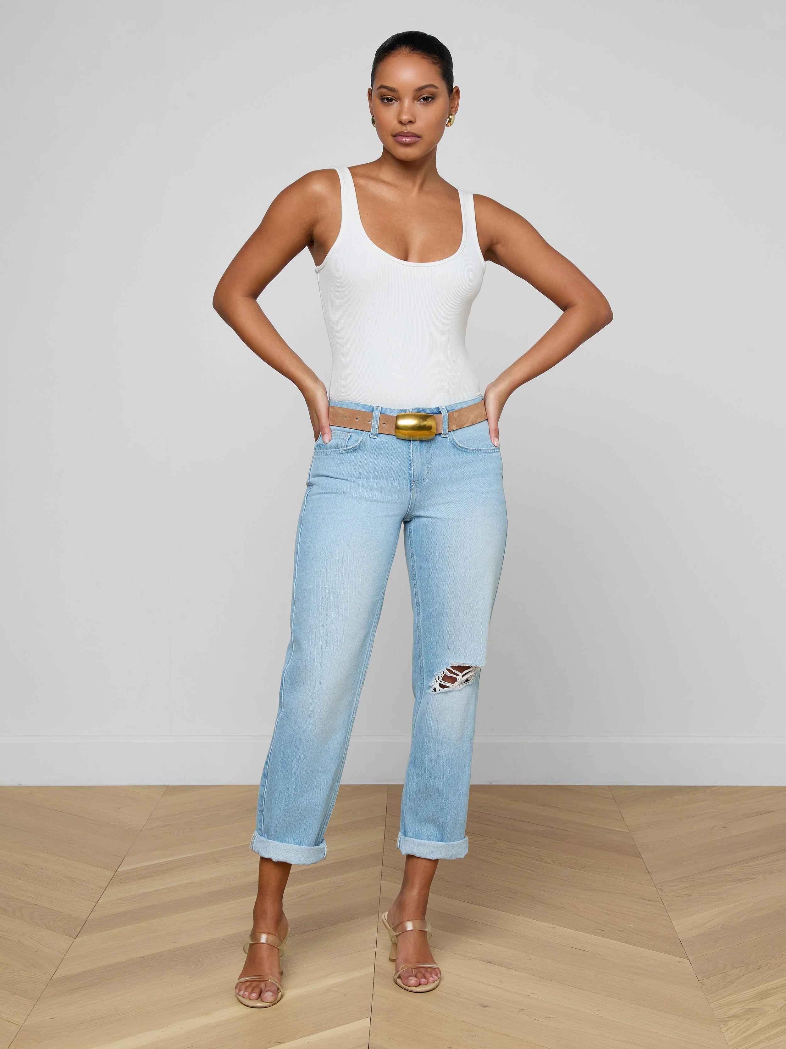 L'AGENCE - Nevia Slouchy Straight - Leg Jean