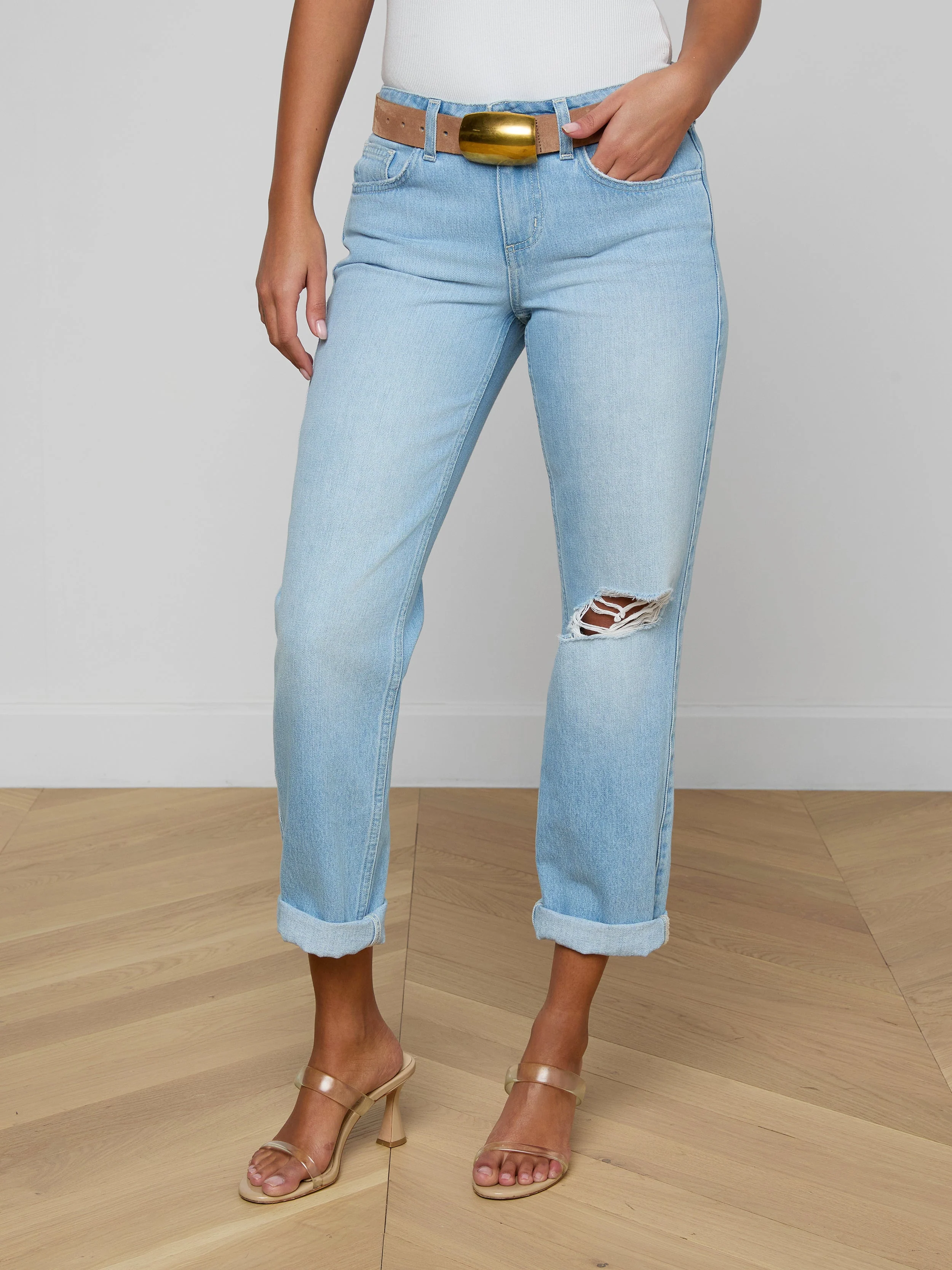 L'AGENCE - Nevia Slouchy Straight - Leg Jean - Image 3