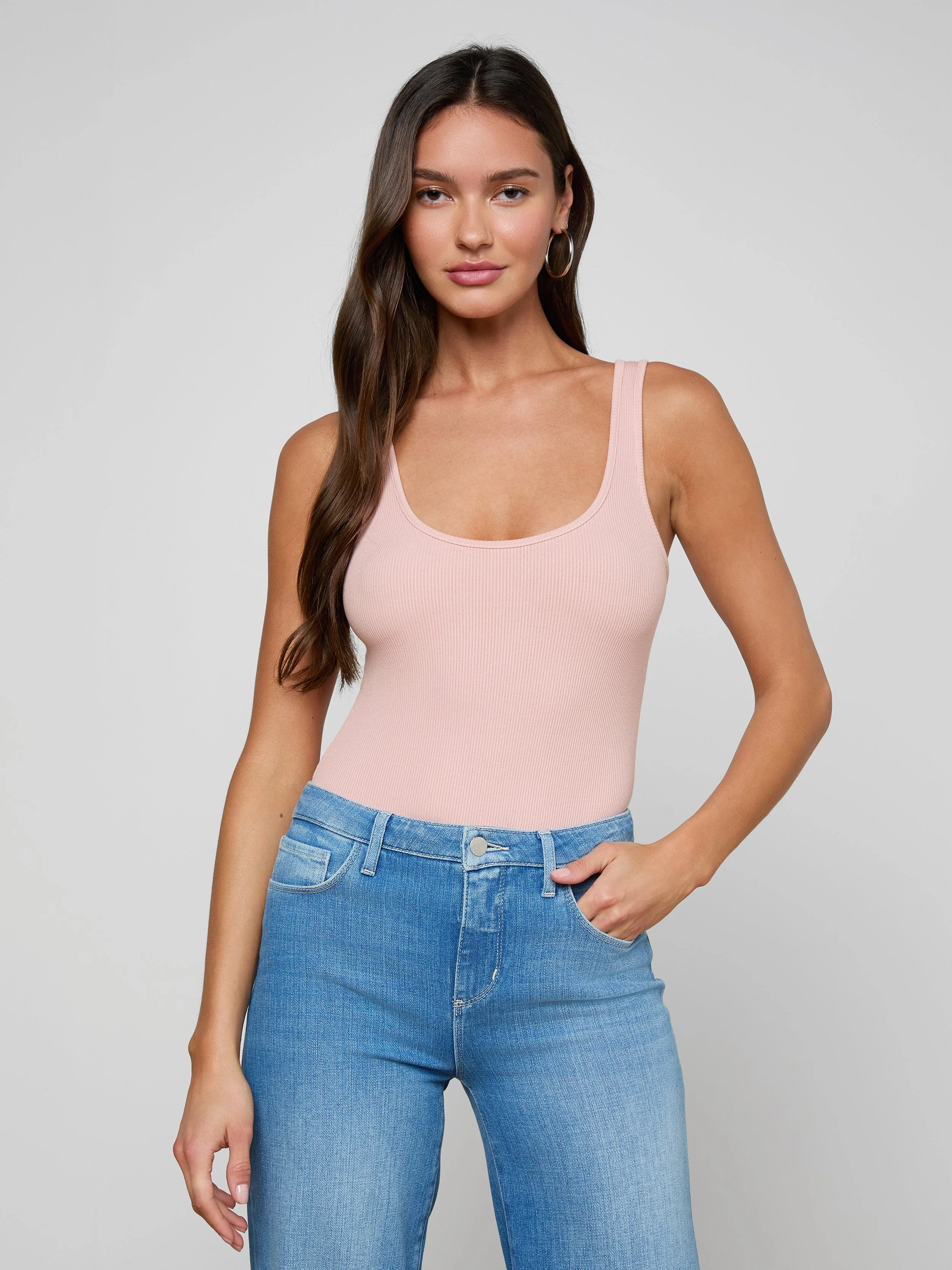 L'AGENCE - Nica Scoopneck Bodysuit
