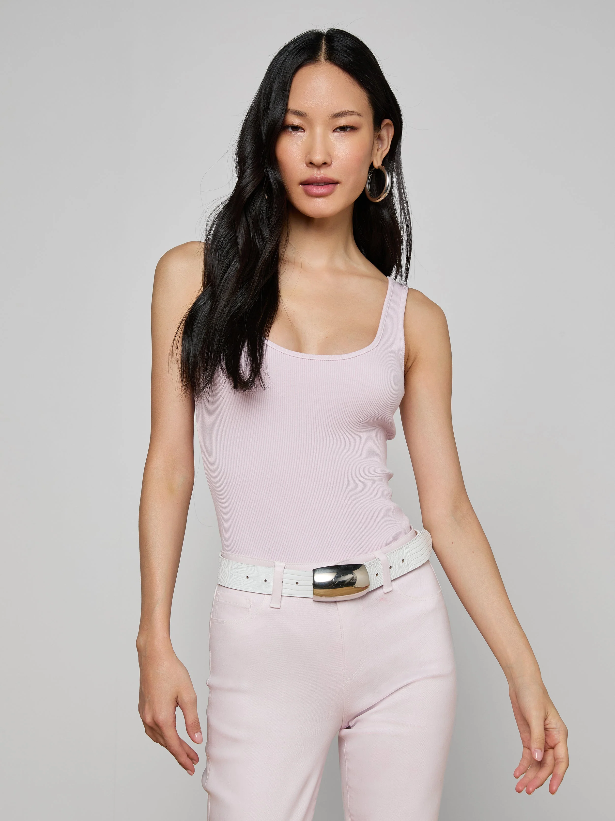 L'AGENCE - Nica Scoopneck Bodysuit - Image 2